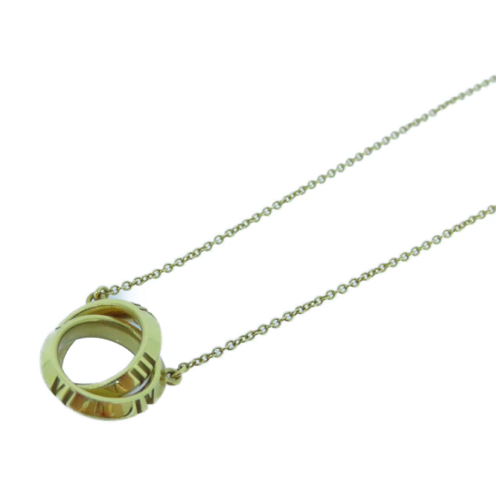 TIFFANY&amp;CO 18K Gold Atlas Nacklace Necklace