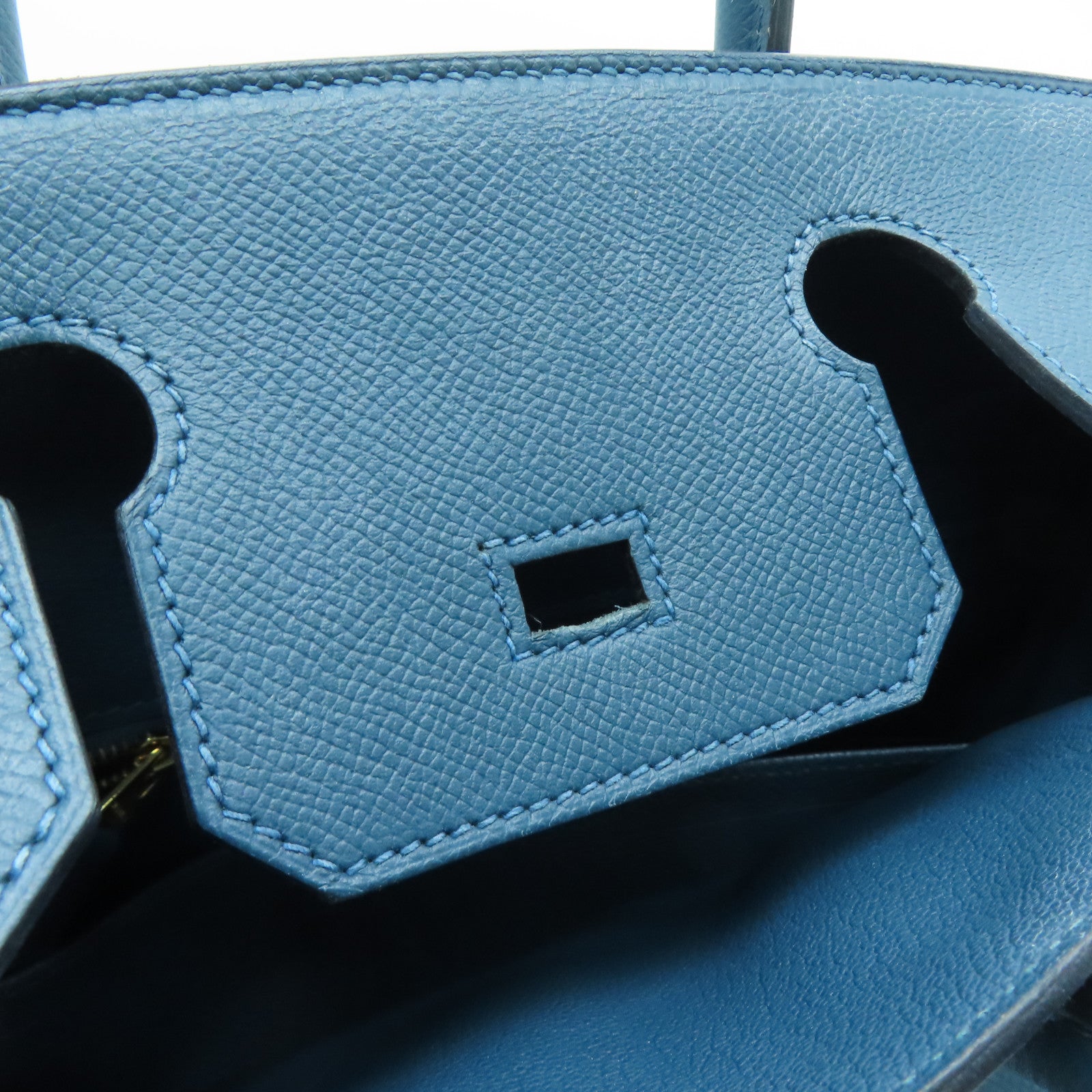 HERMES 【激減優惠】Epsom皮革Birkin 30金扣手挽袋Cobalt藍色