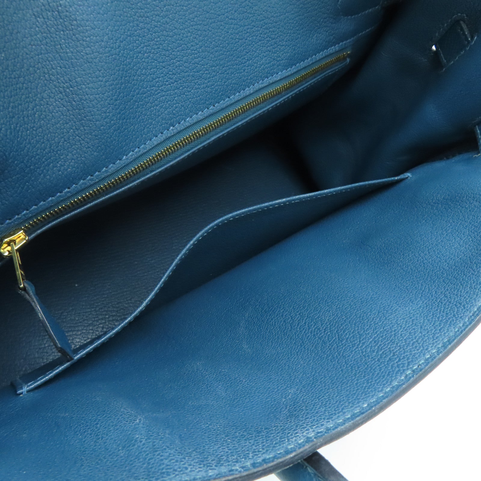 HERMES 【激減優惠】Epsom皮革Birkin 30金扣手挽袋Cobalt藍色