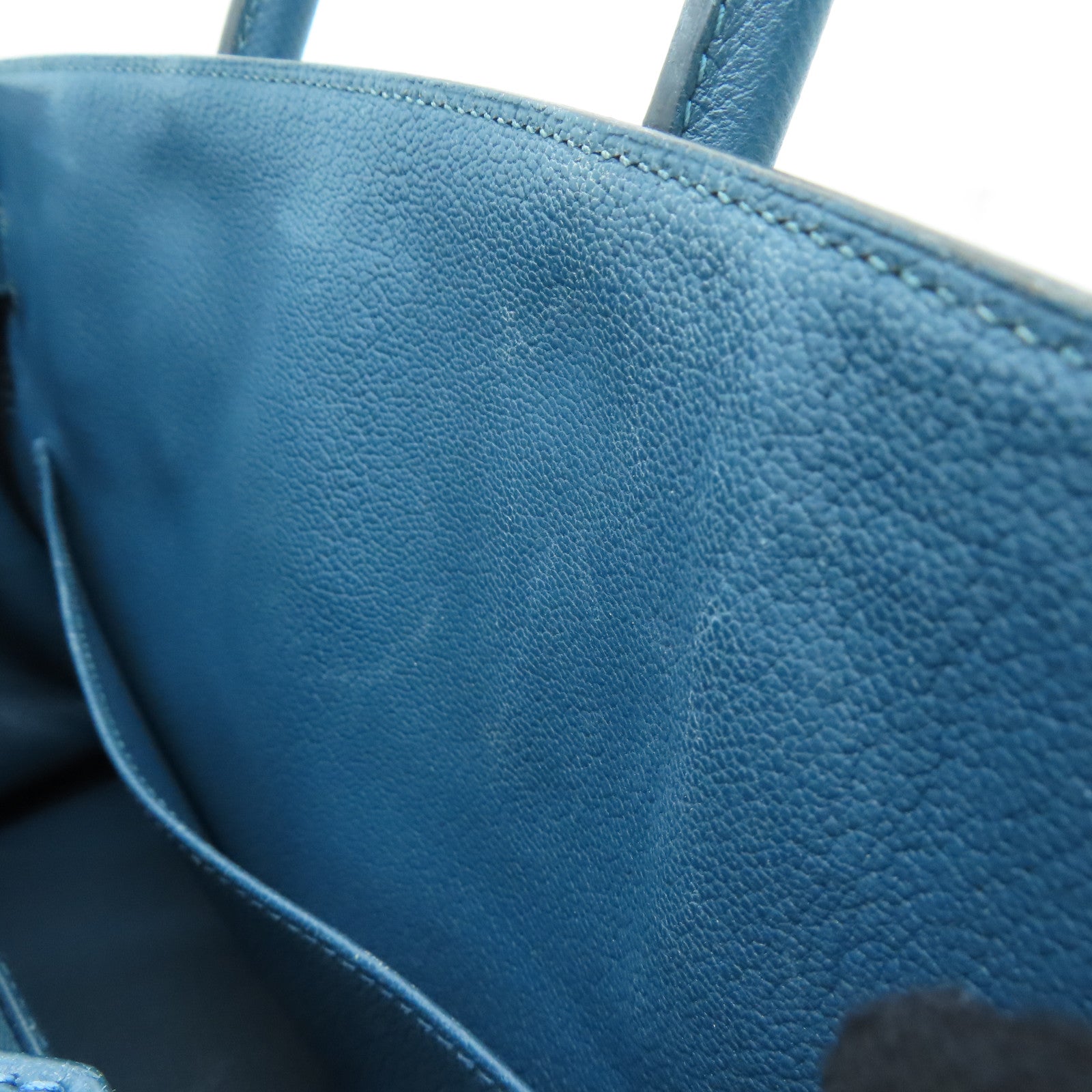 HERMES 【激減優惠】Epsom皮革Birkin 30金扣手挽袋Cobalt藍色