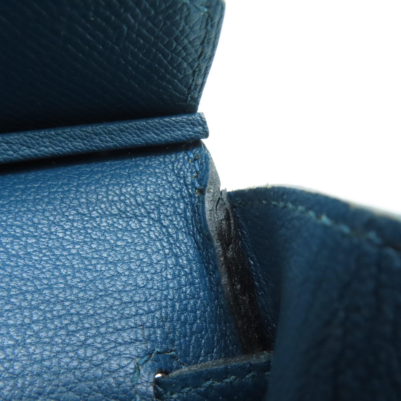 HERMES 【激減優惠】Epsom皮革Birkin 30金扣手挽袋Cobalt藍色