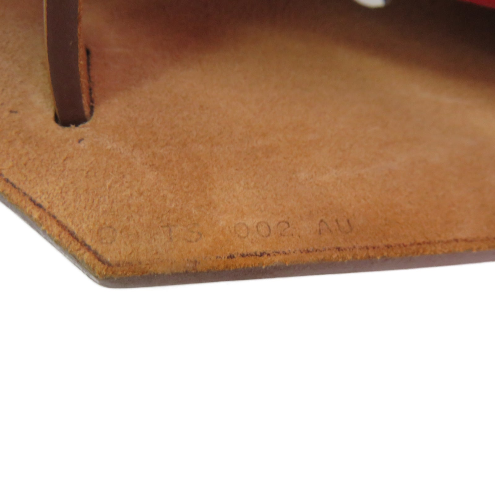 HERMES 帆布Herbag PM銀扣手挽肩背兩用袋紅色/棕色