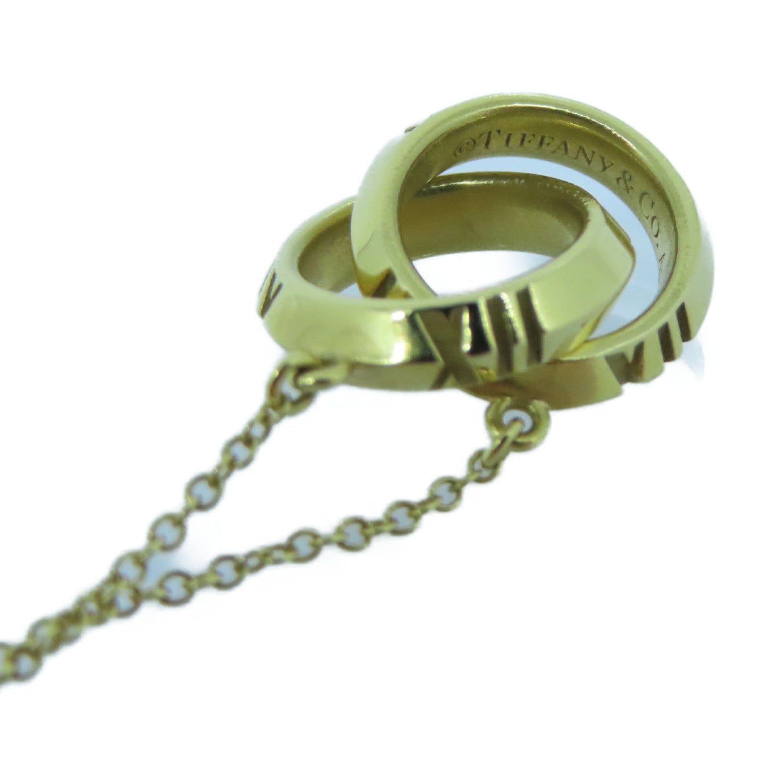TIFFANY&amp;CO 18K Gold Atlas Nacklace Necklace