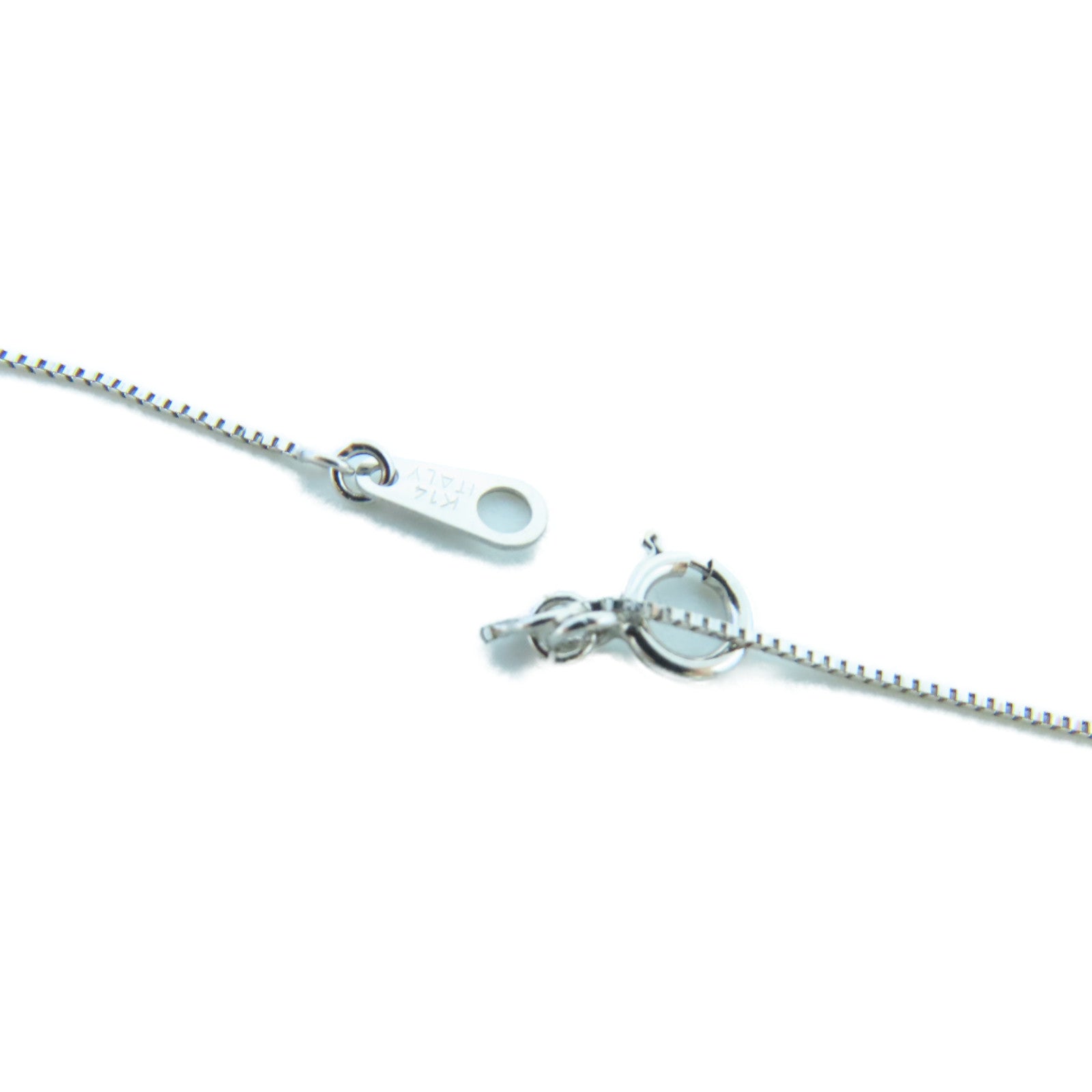 JEWELRY 14K White Gold Diamond Necklace Diamond Necklace