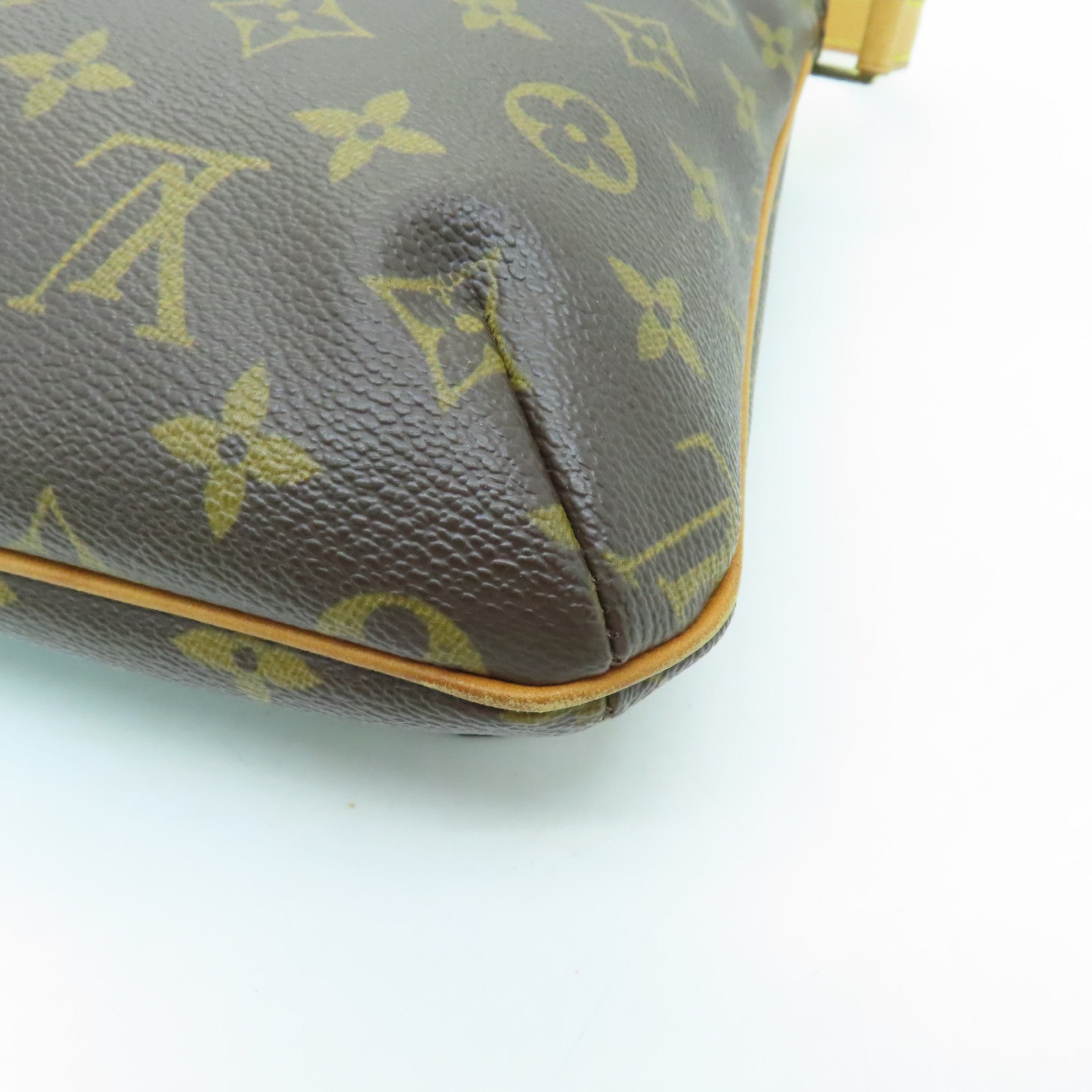 LOUIS VUITTON Monogram Musette Salsa金扣肩背袋棕色