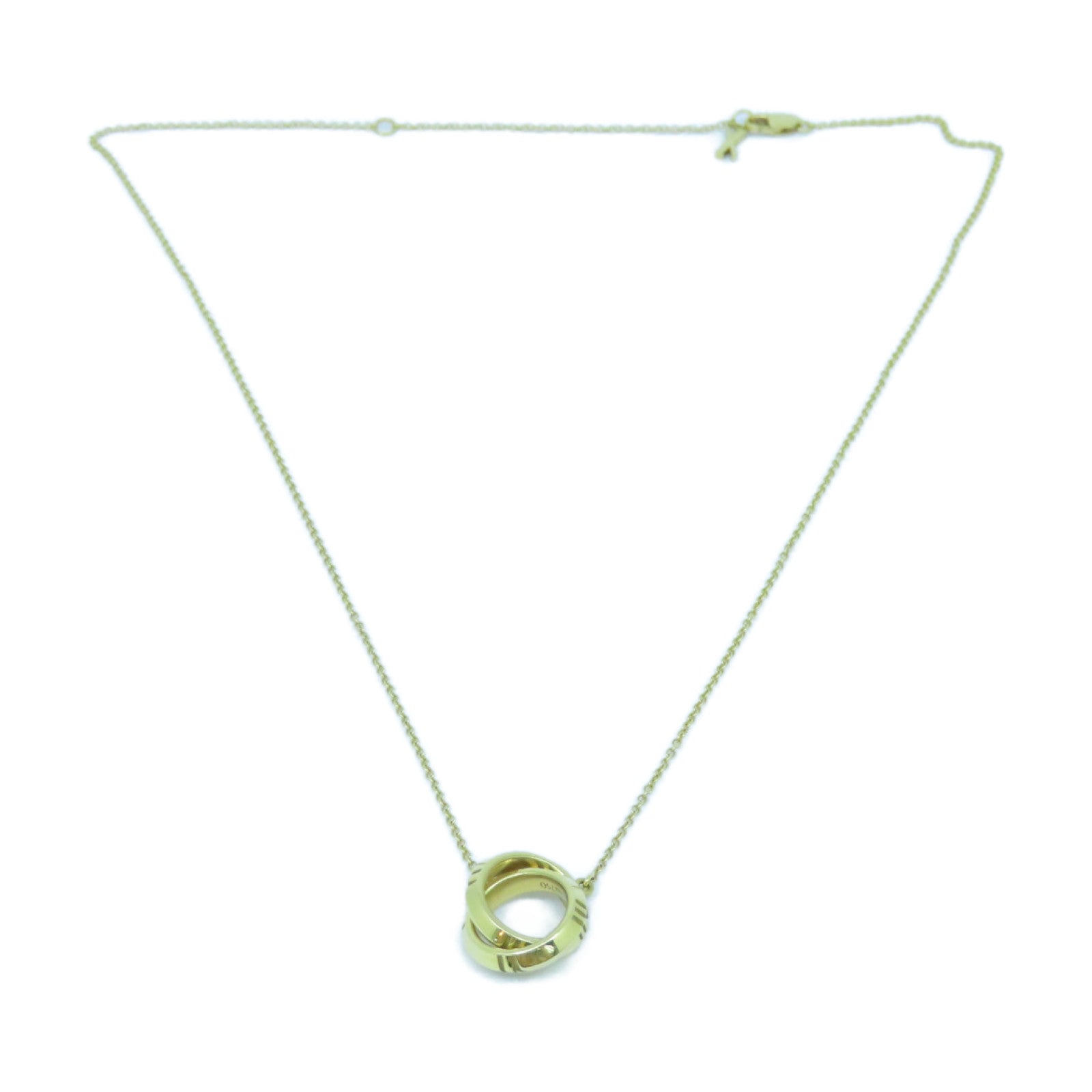 TIFFANY&amp;CO 18K Gold Atlas Nacklace Necklace