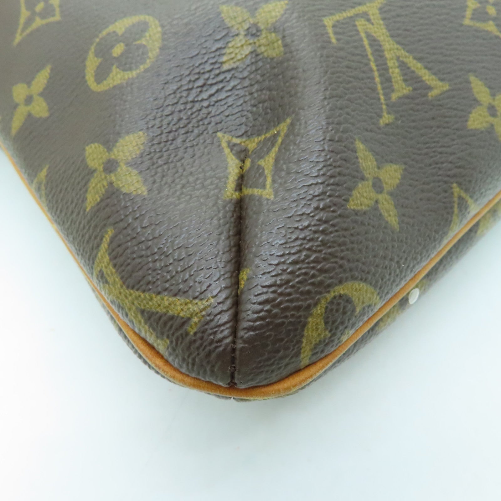LOUIS VUITTON Monogram Musette Salsa金扣肩背袋棕色