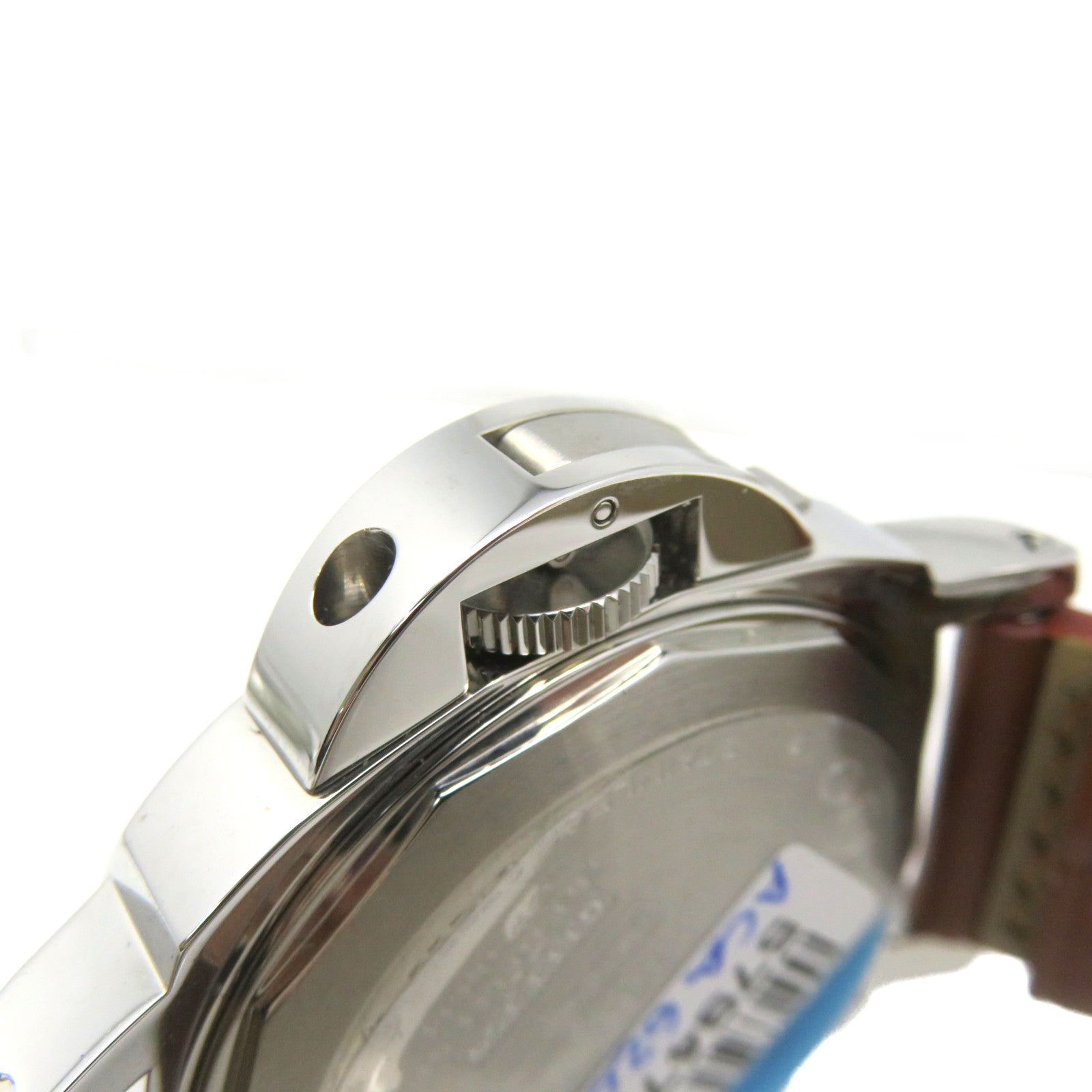 PANERAI PAM001 Watch不鏽鋼/牛皮皮革自動機芯手錶黑色/啡色