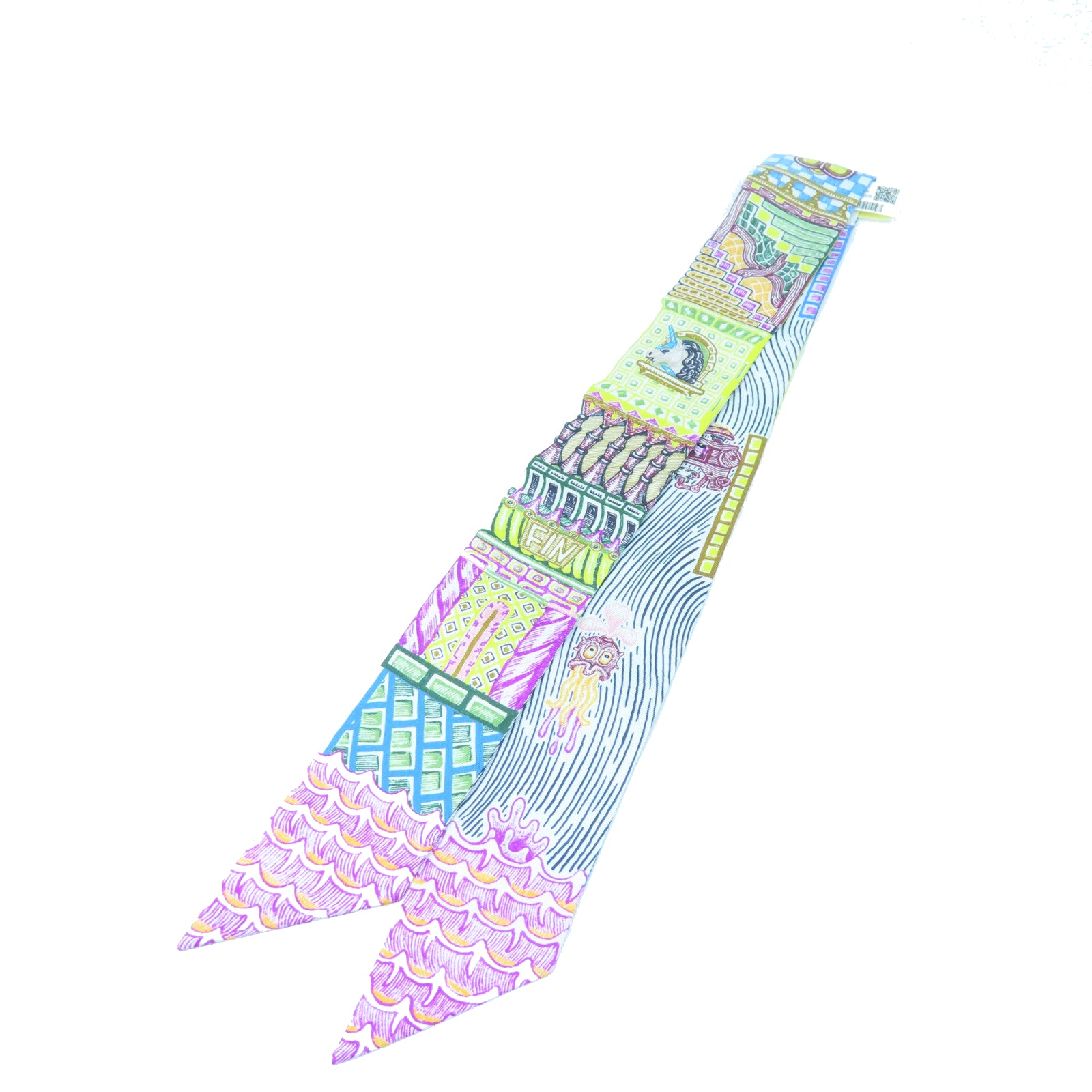 HERMES 絲質Twilly絲巾多色