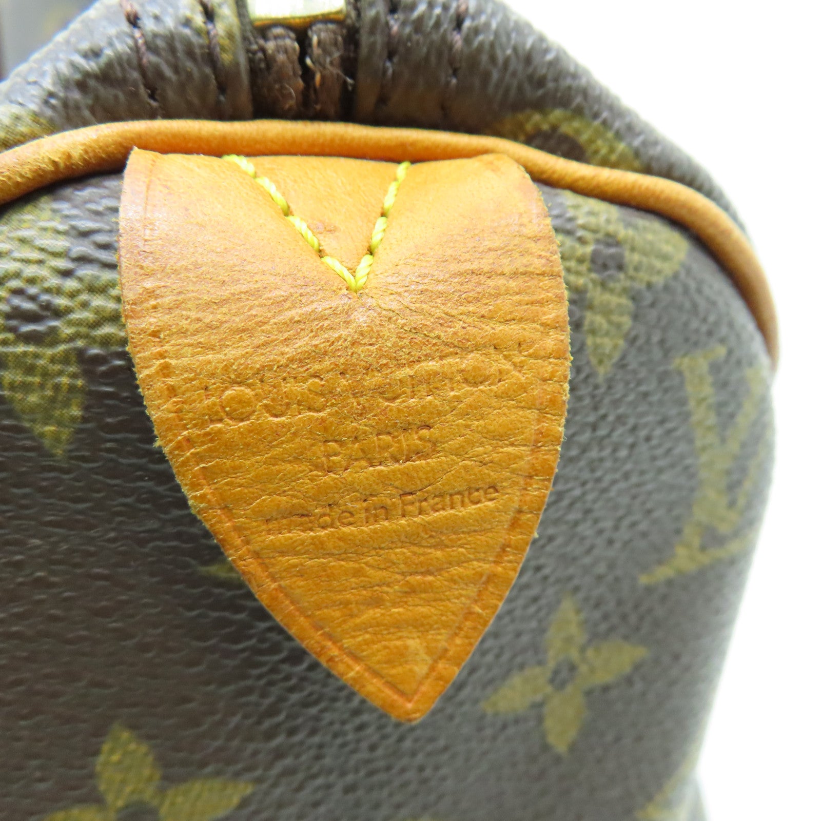 LOUIS VUITTON Monogram Speedy 30金扣手挽袋啡色