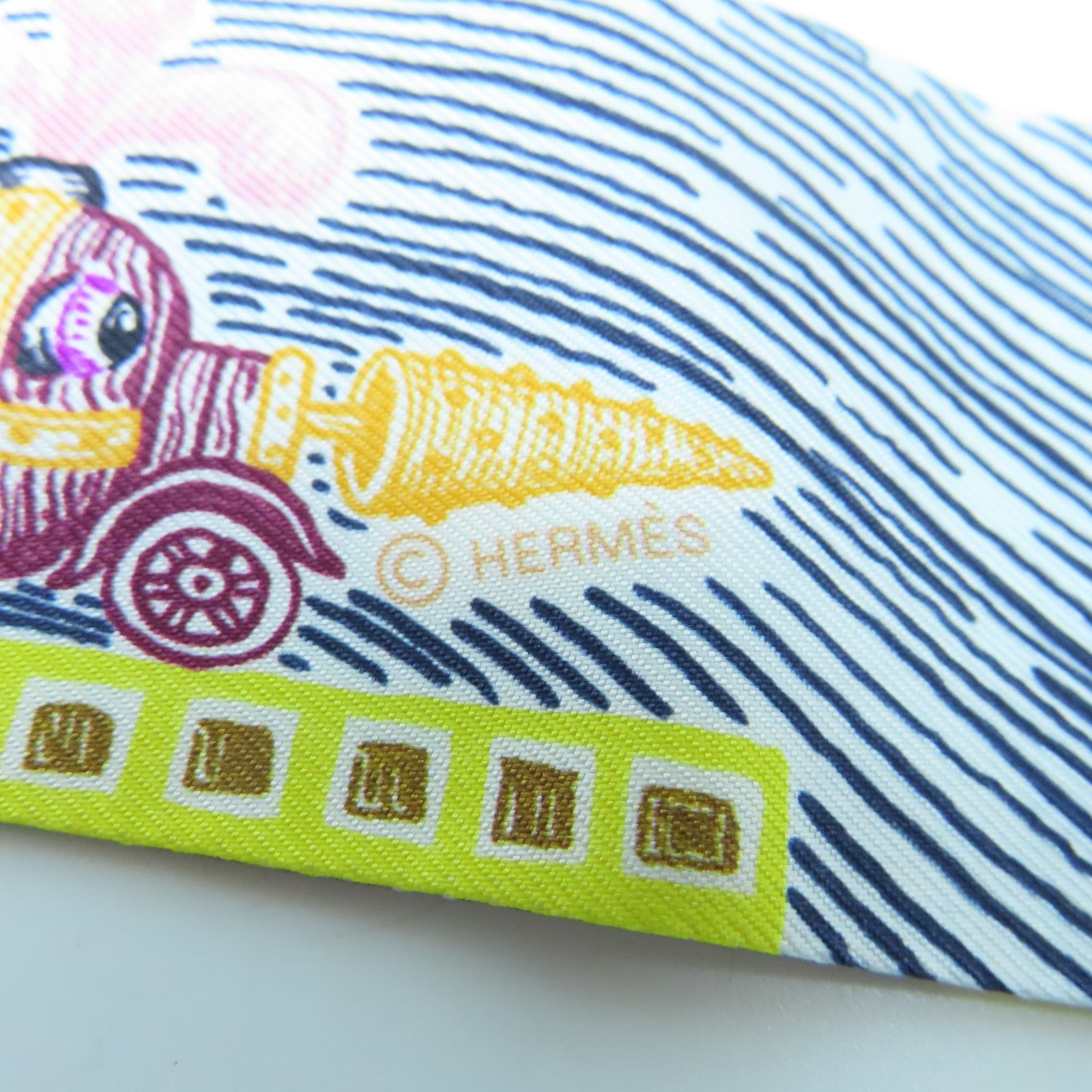 HERMES 絲質Twilly絲巾多色