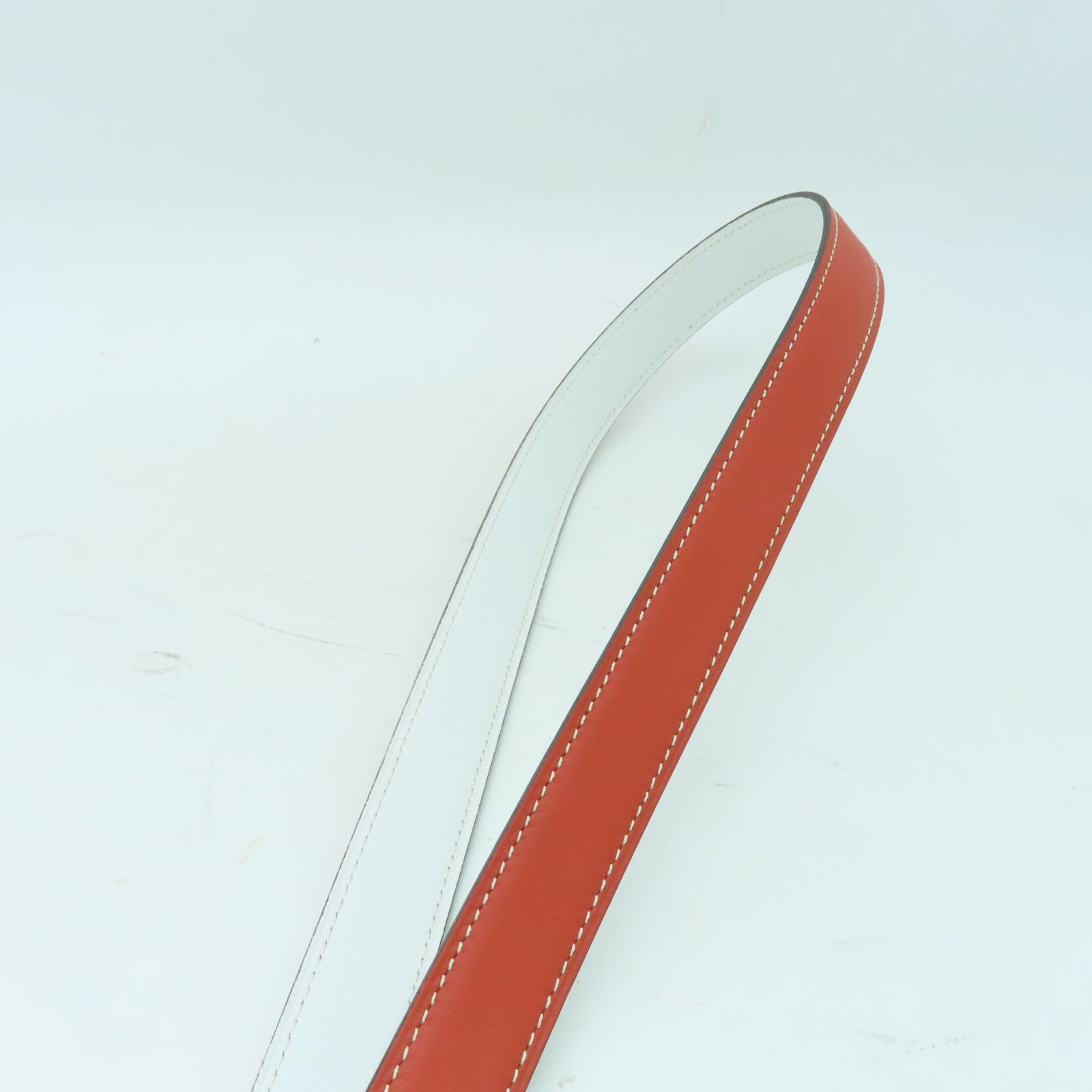 HERMES Swift皮革Belt 80cm金扣皮帶Rose Jaipur粉紅色
