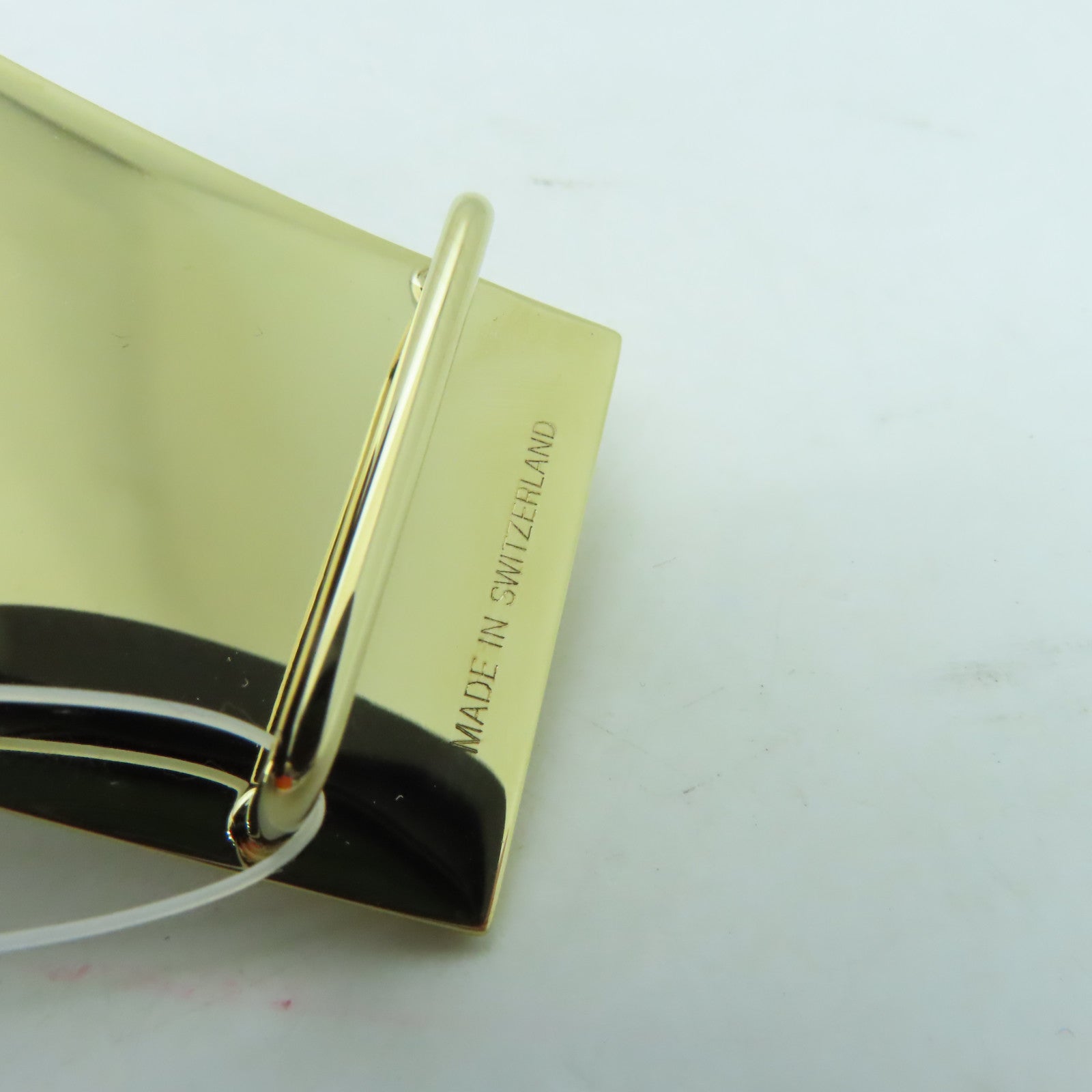 HERMES Swift皮革Belt 80cm金扣皮帶Rose Jaipur粉紅色