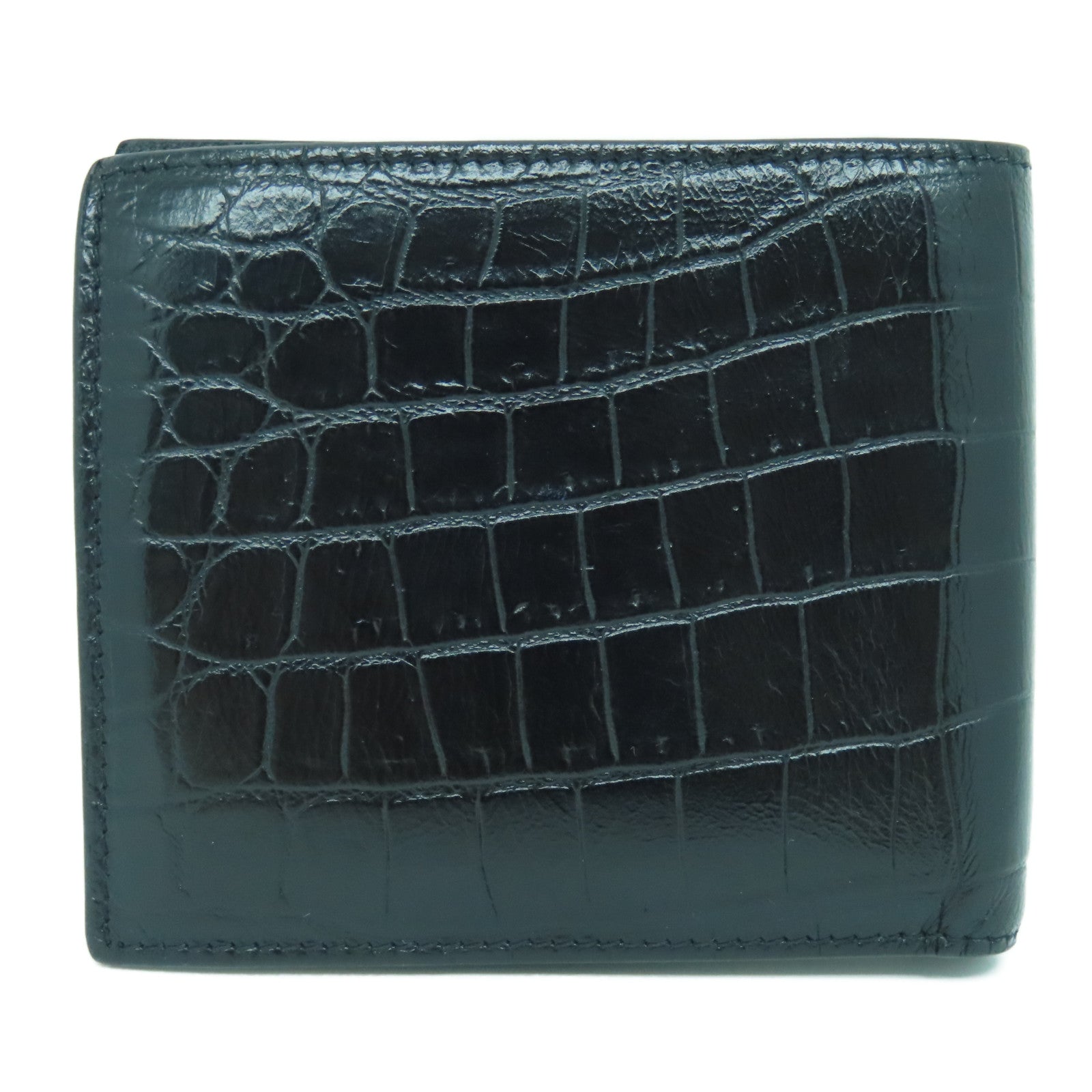 YVES SAINT LAURENT 牛皮皮革Wallet钱包黑色
