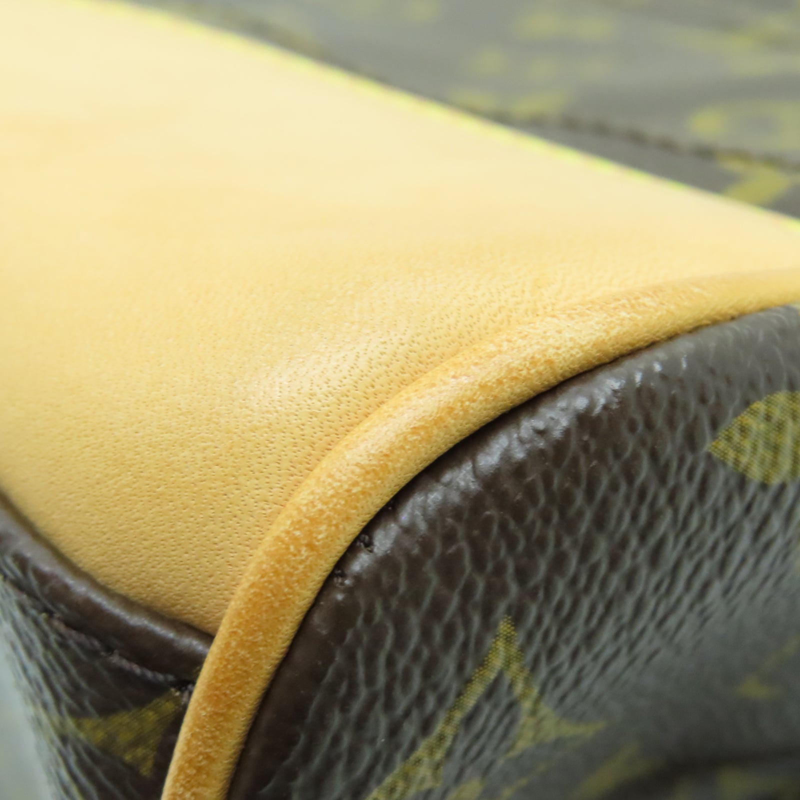 LOUIS VUITTON Monogram Beverly MM金扣肩背袋棕色