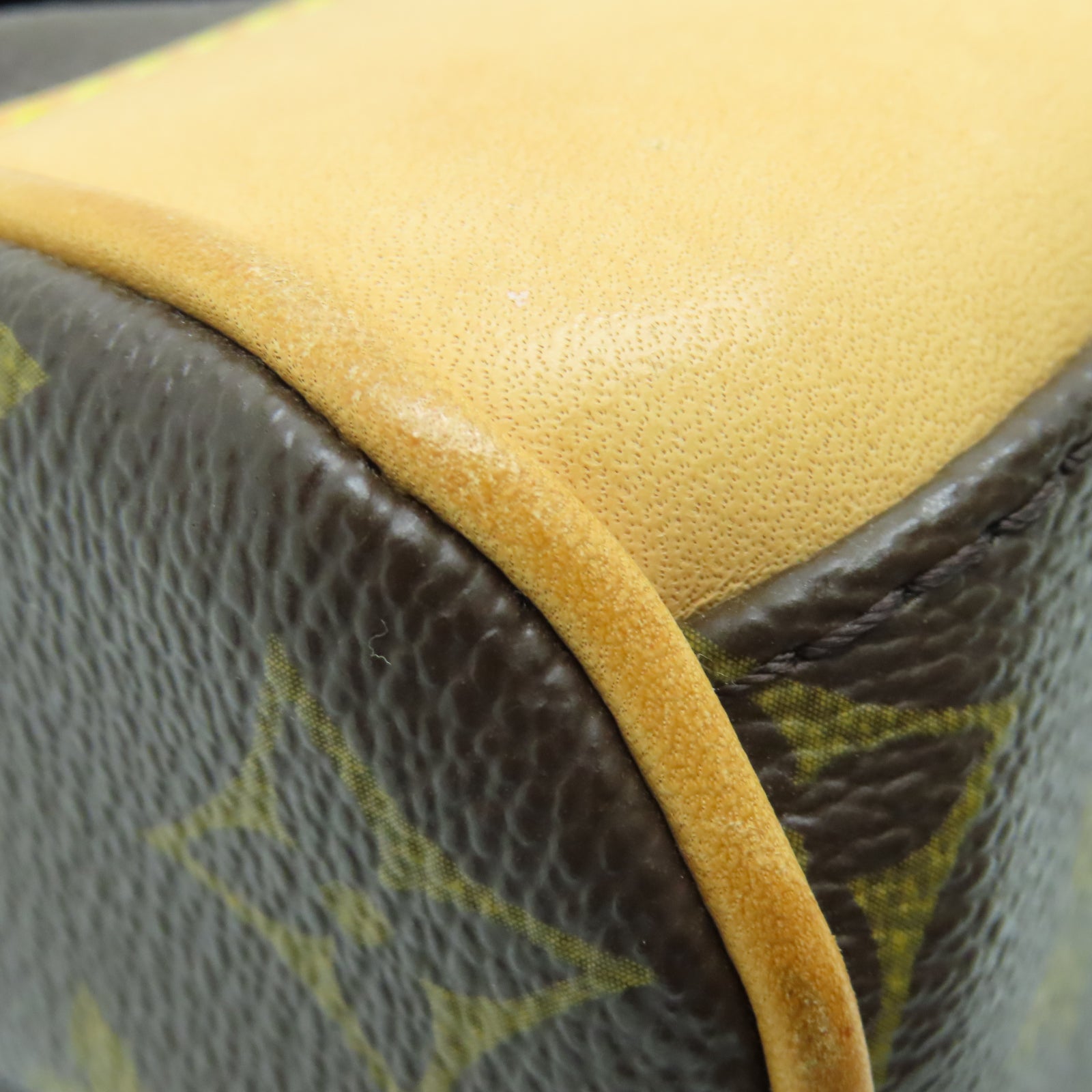 LOUIS VUITTON Monogram Beverly MM金扣肩背袋棕色