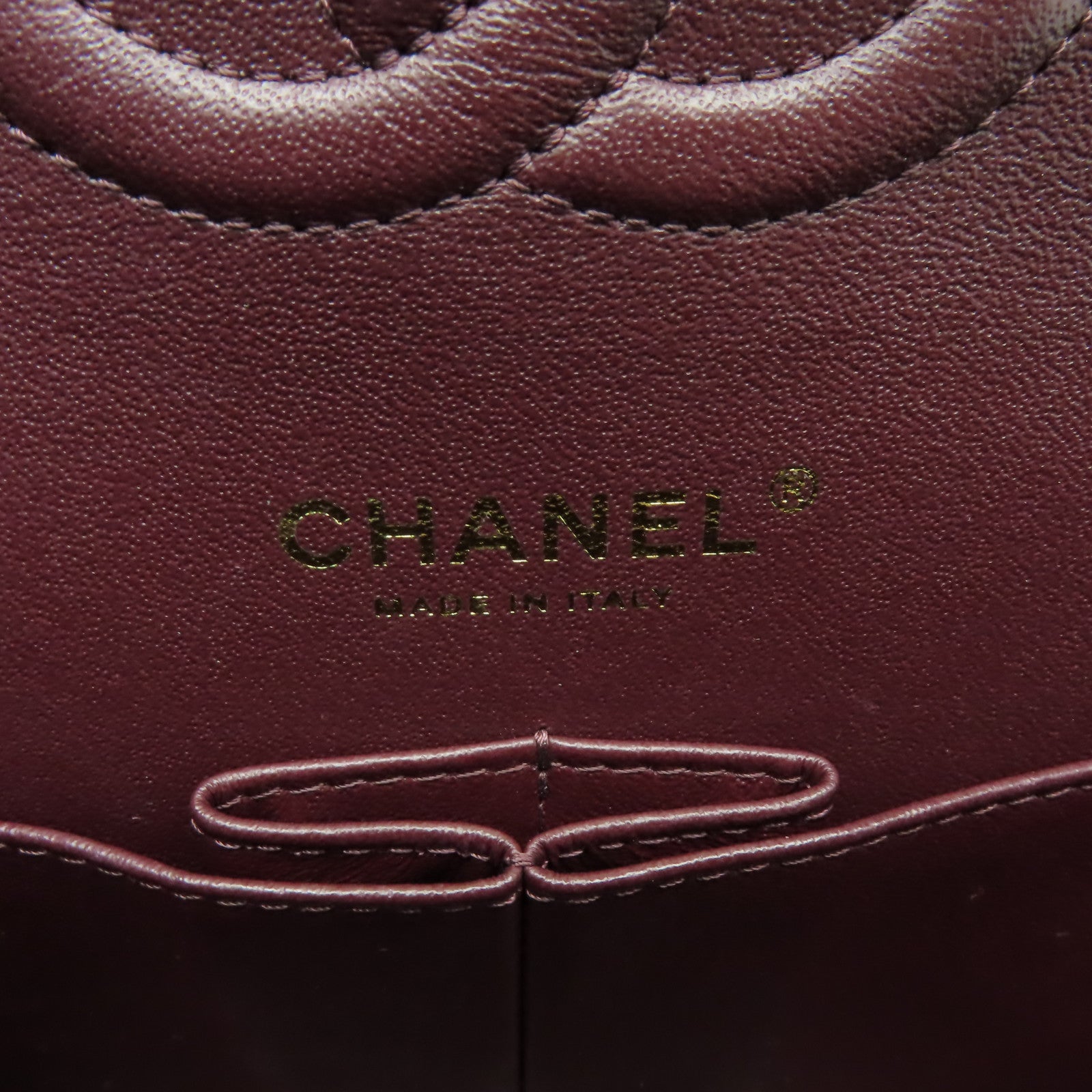 CHANEL 菱格Caviar皮革Classic Flap 25金扣鏈帶肩背袋黒色