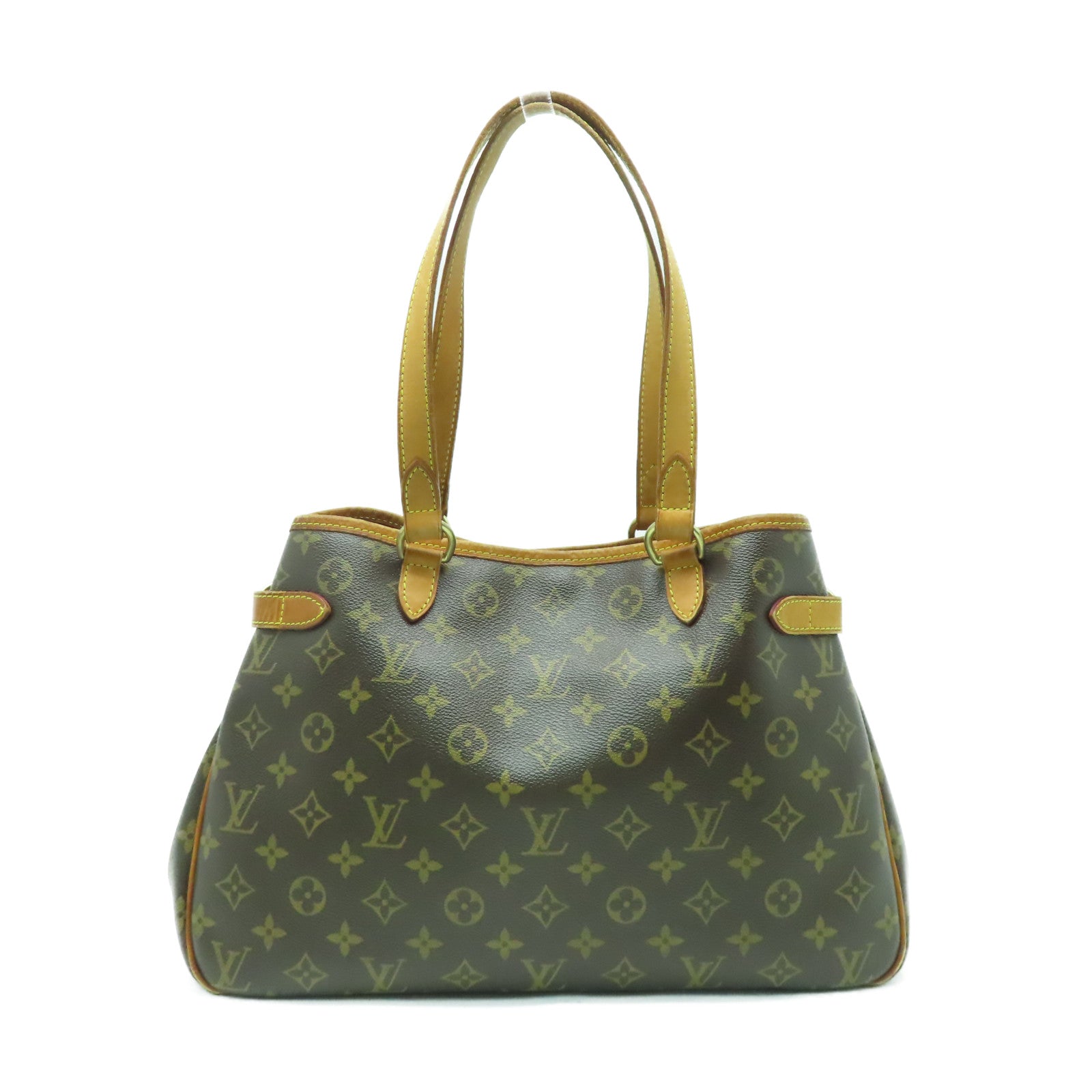 LOUIS VUITTON Monogram Batignolles Horizontal金扣肩背袋啡色