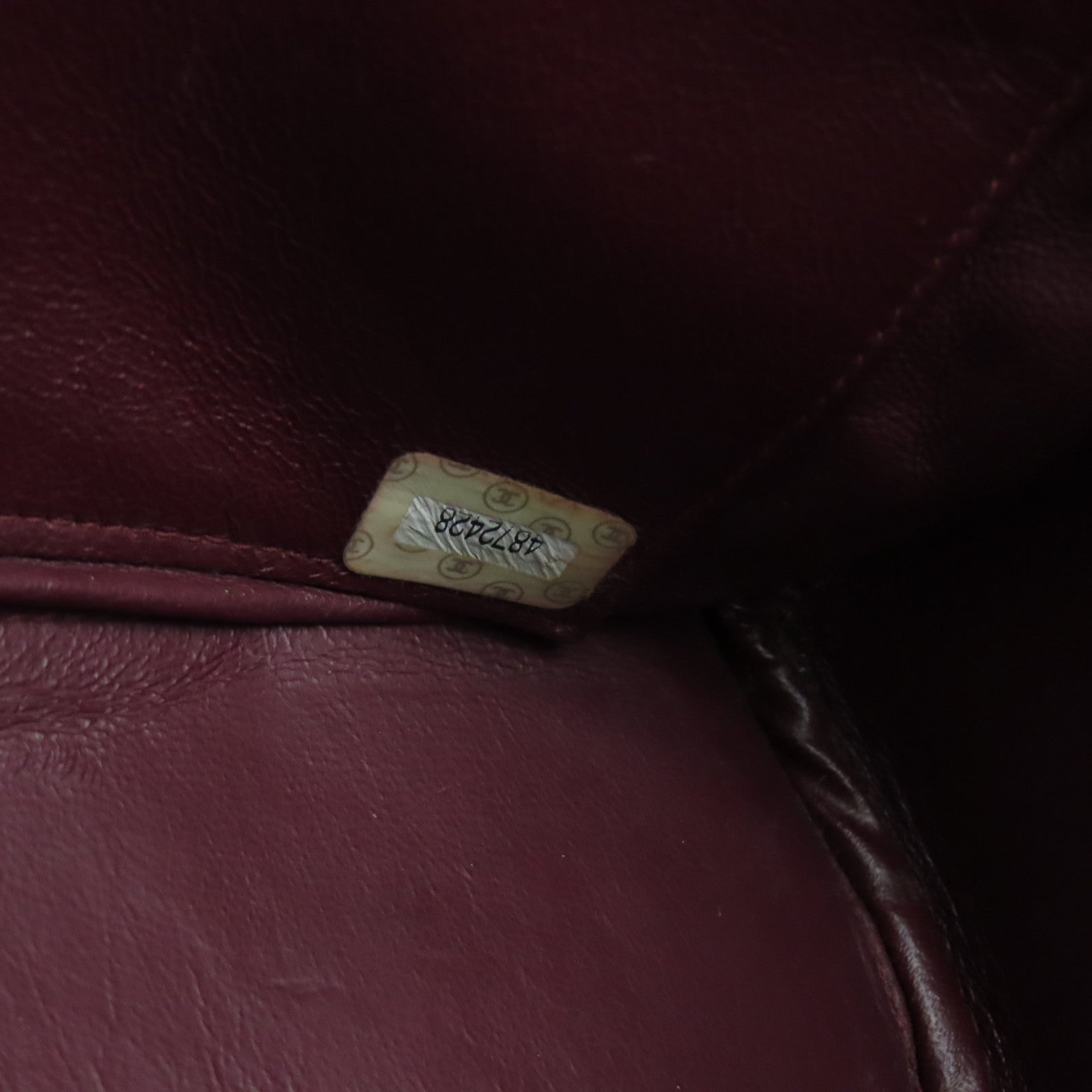 CHANEL 菱格羊皮皮革Chain Shoulder金扣肩背袋黑色