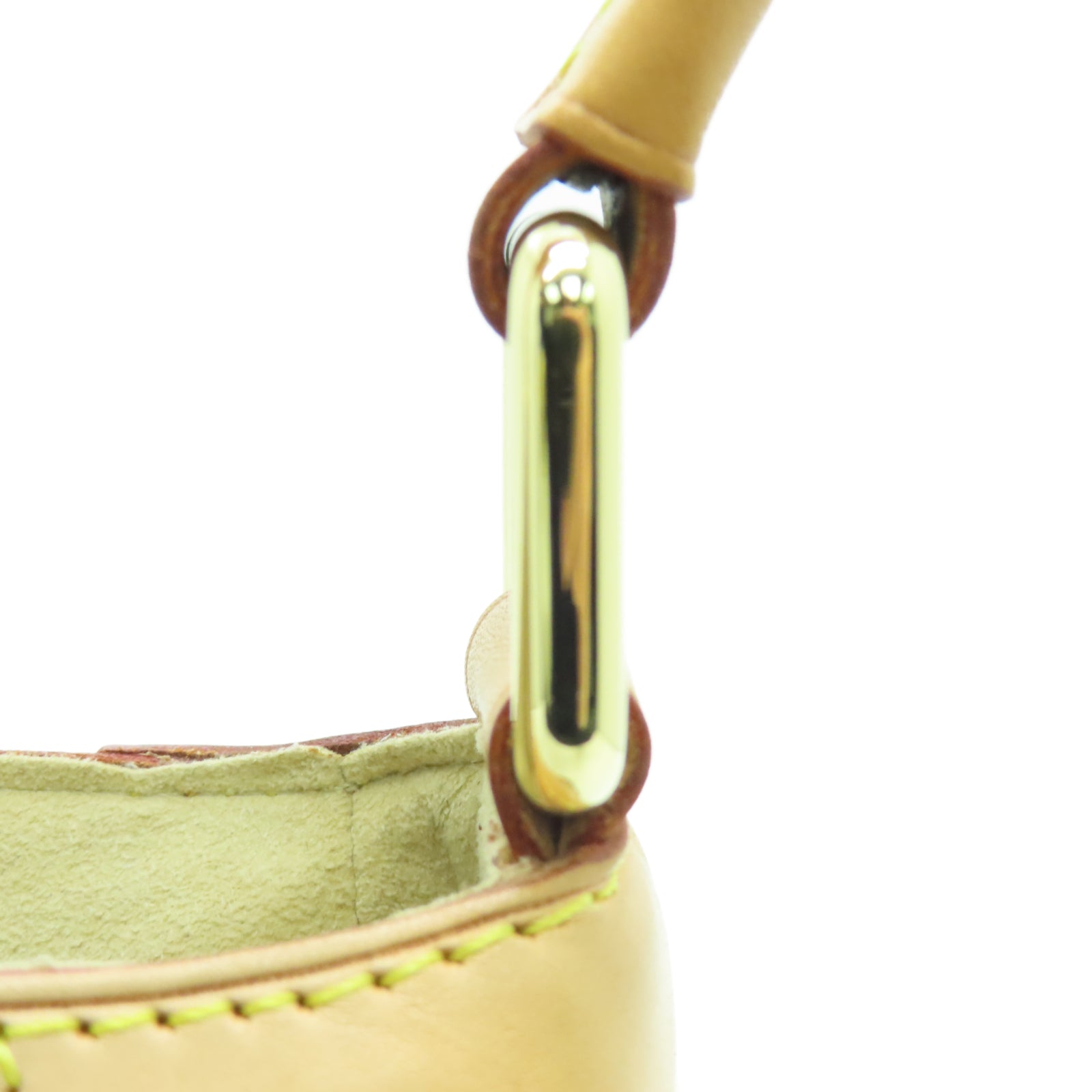 LOUIS VUITTON Monogram Beverly MM金扣肩背袋棕色