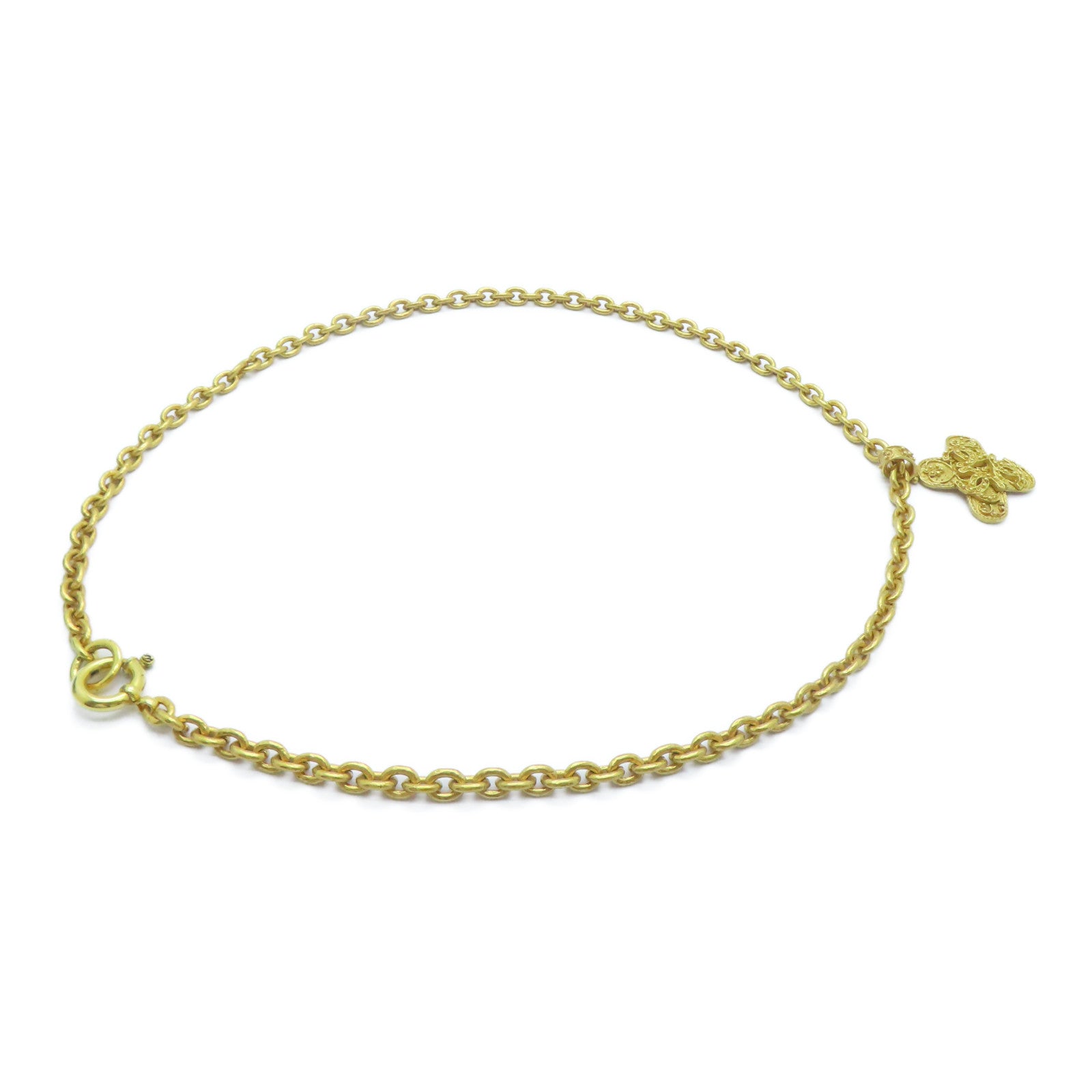 CHANEL 金屬Necklace項鍊金色