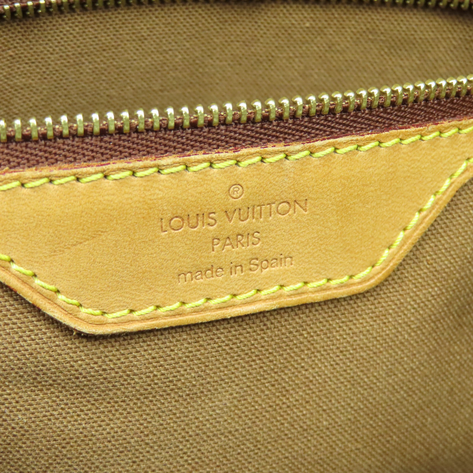 LOUIS VUITTON Monogram Batignolles Horizontal金扣肩背袋啡色