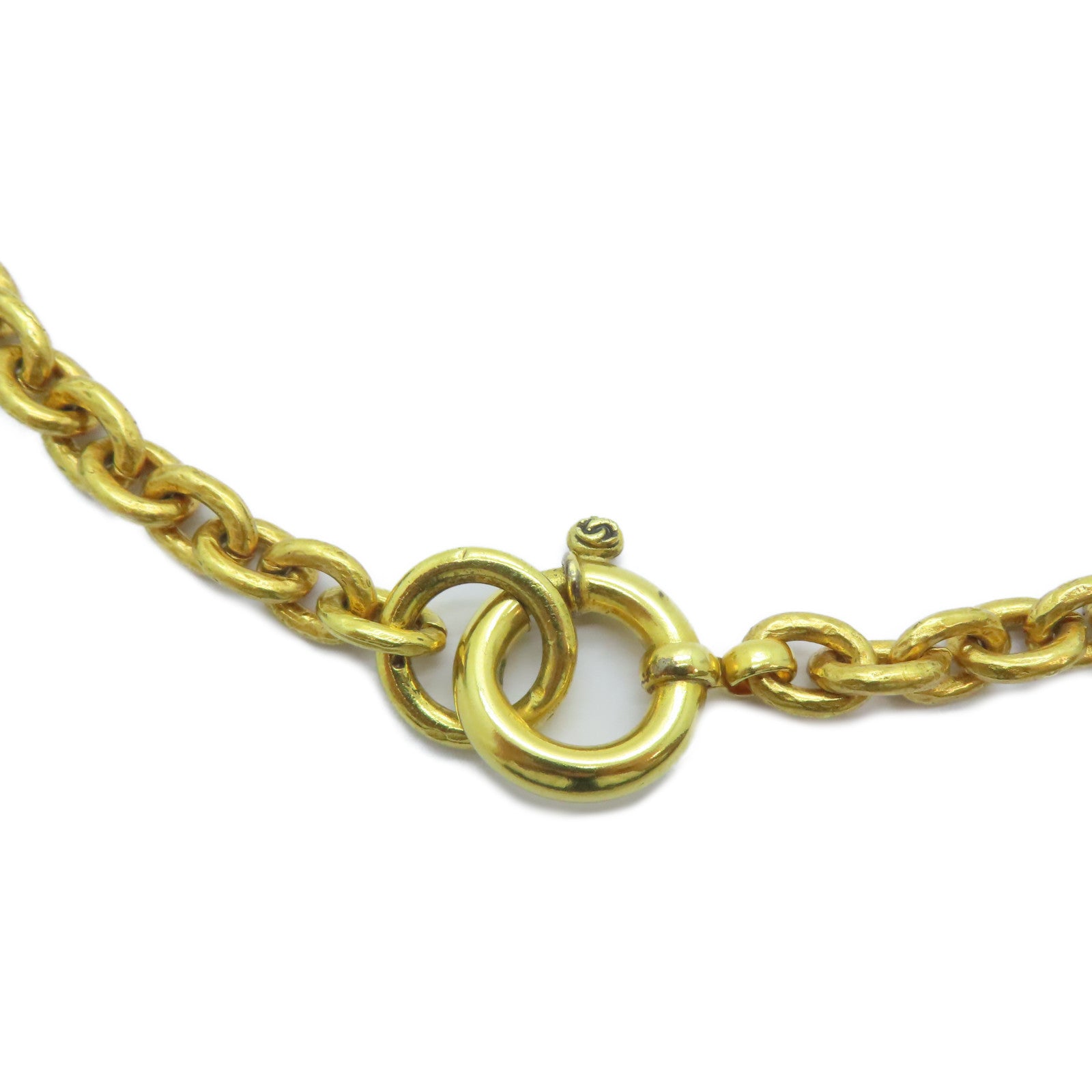 CHANEL 金屬Necklace項鍊金色