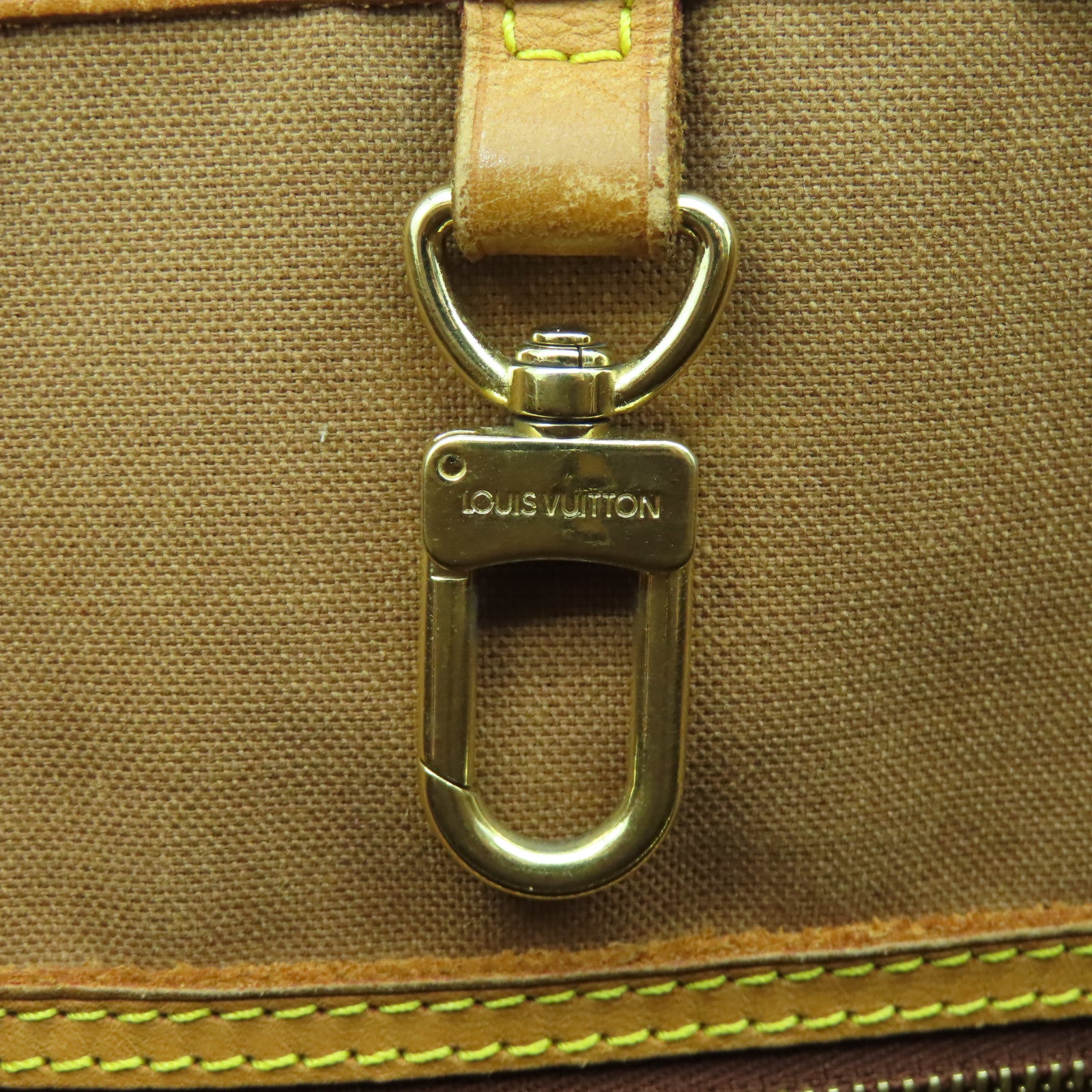 LOUIS VUITTON Monogram Batignolles Horizontal金扣肩背袋啡色