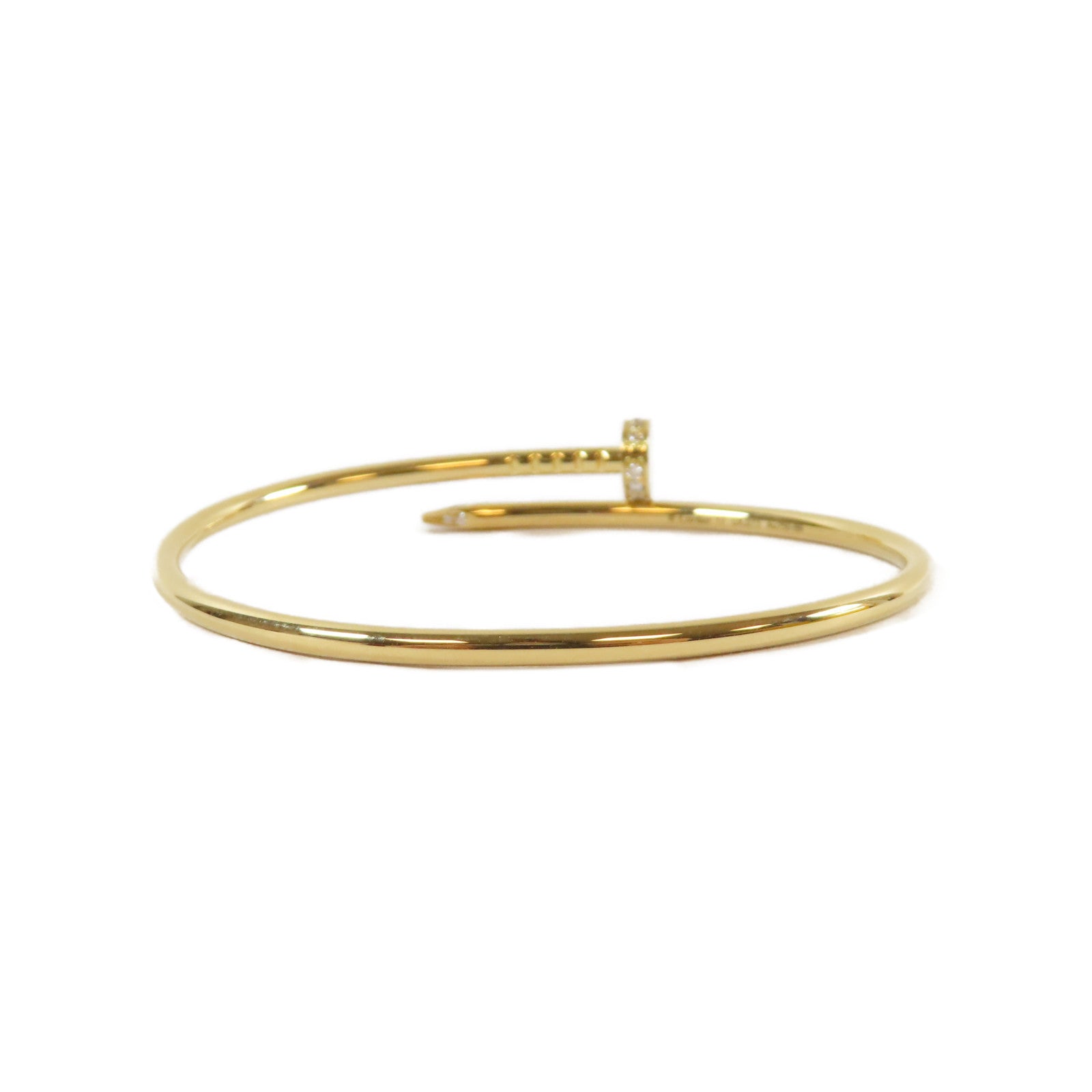 CARTIER 18K玫瑰金Juste Un Clou手鐲Cartier#17/#16cm