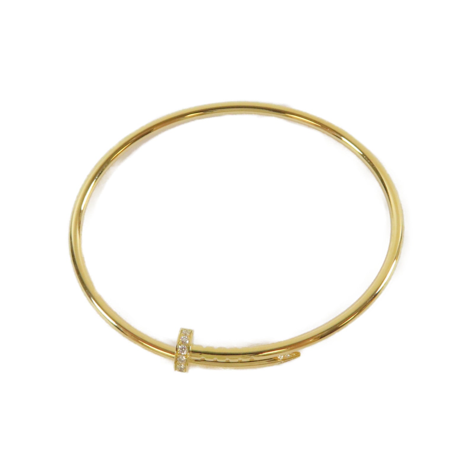 CARTIER 18K玫瑰金Juste Un Clou手鐲Cartier#17/#16cm