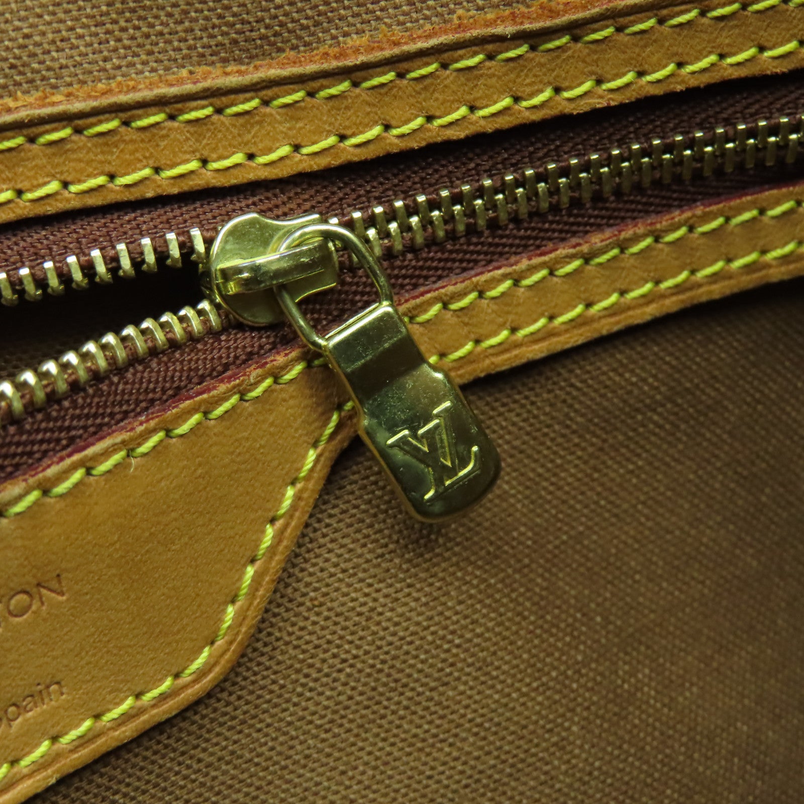 LOUIS VUITTON Monogram Batignolles Horizontal金扣肩背袋啡色