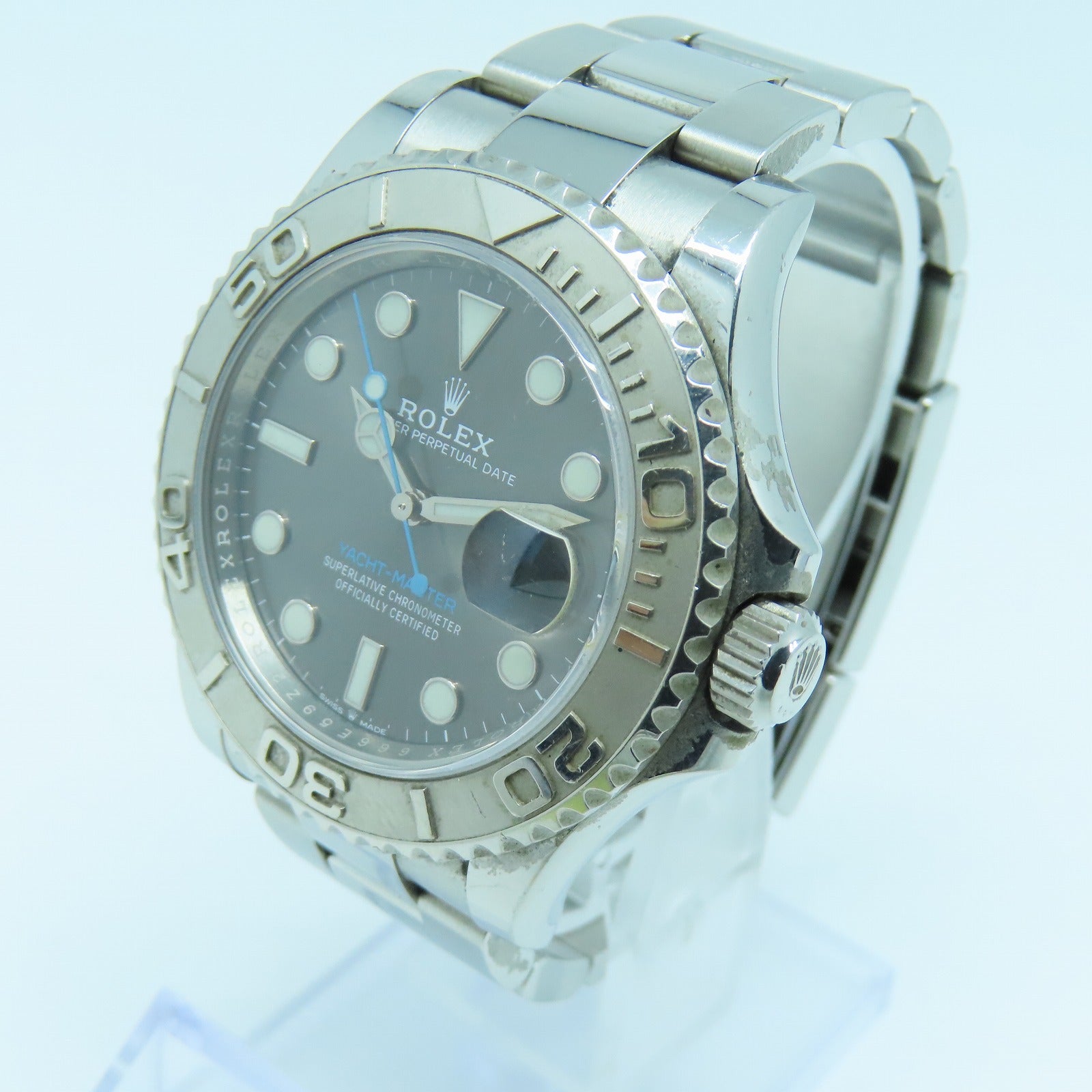 ROLEX Yacht Master Watch Stainless Steel Automatic Movement Watch  Gray/Silver