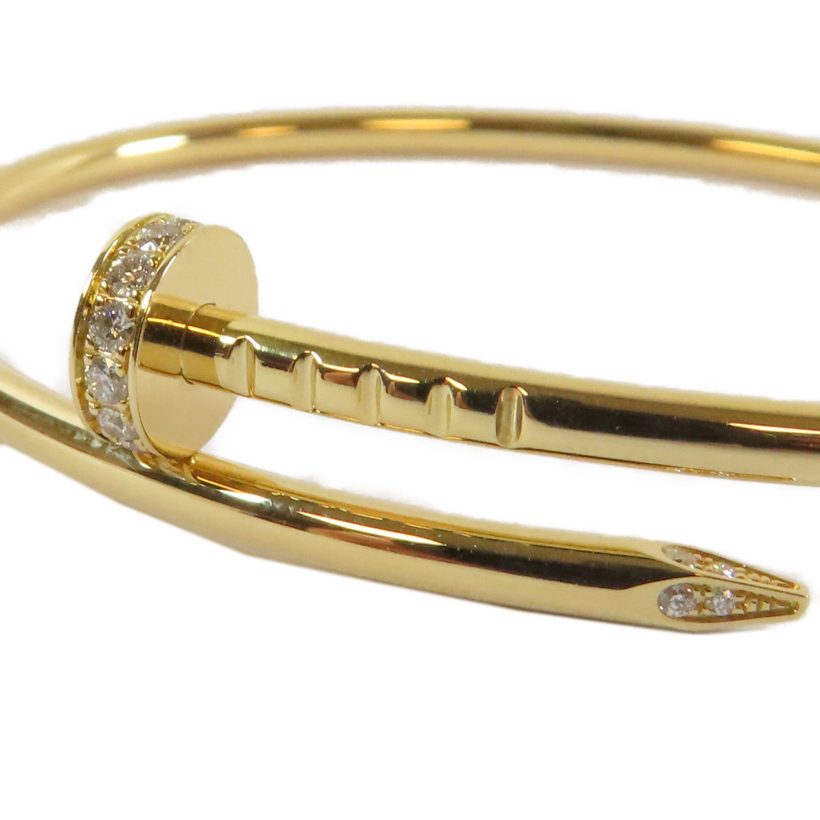 CARTIER 18K玫瑰金Juste Un Clou手鐲Cartier#17/#16cm