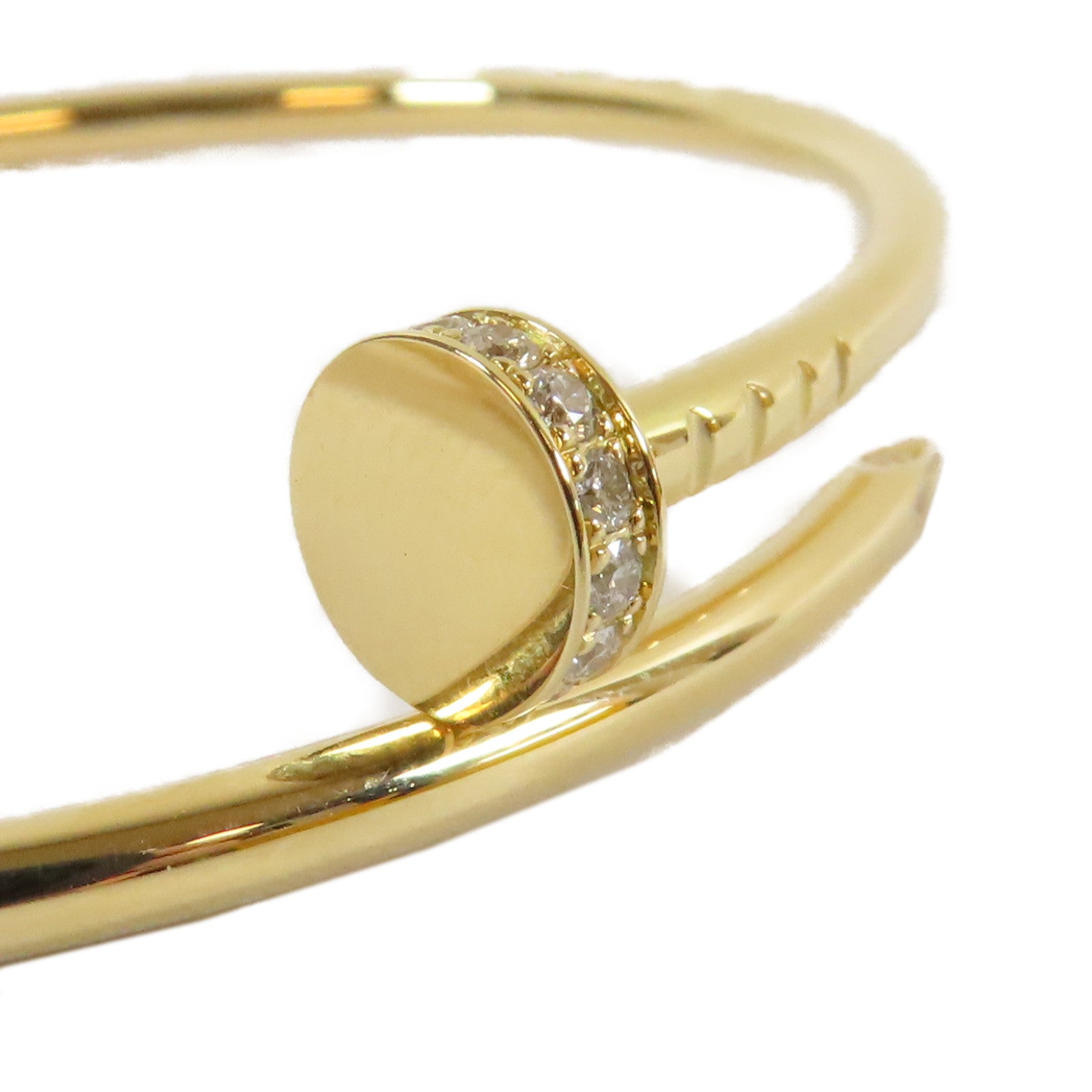 CARTIER 18K玫瑰金Juste Un Clou手鐲Cartier#17/#16cm