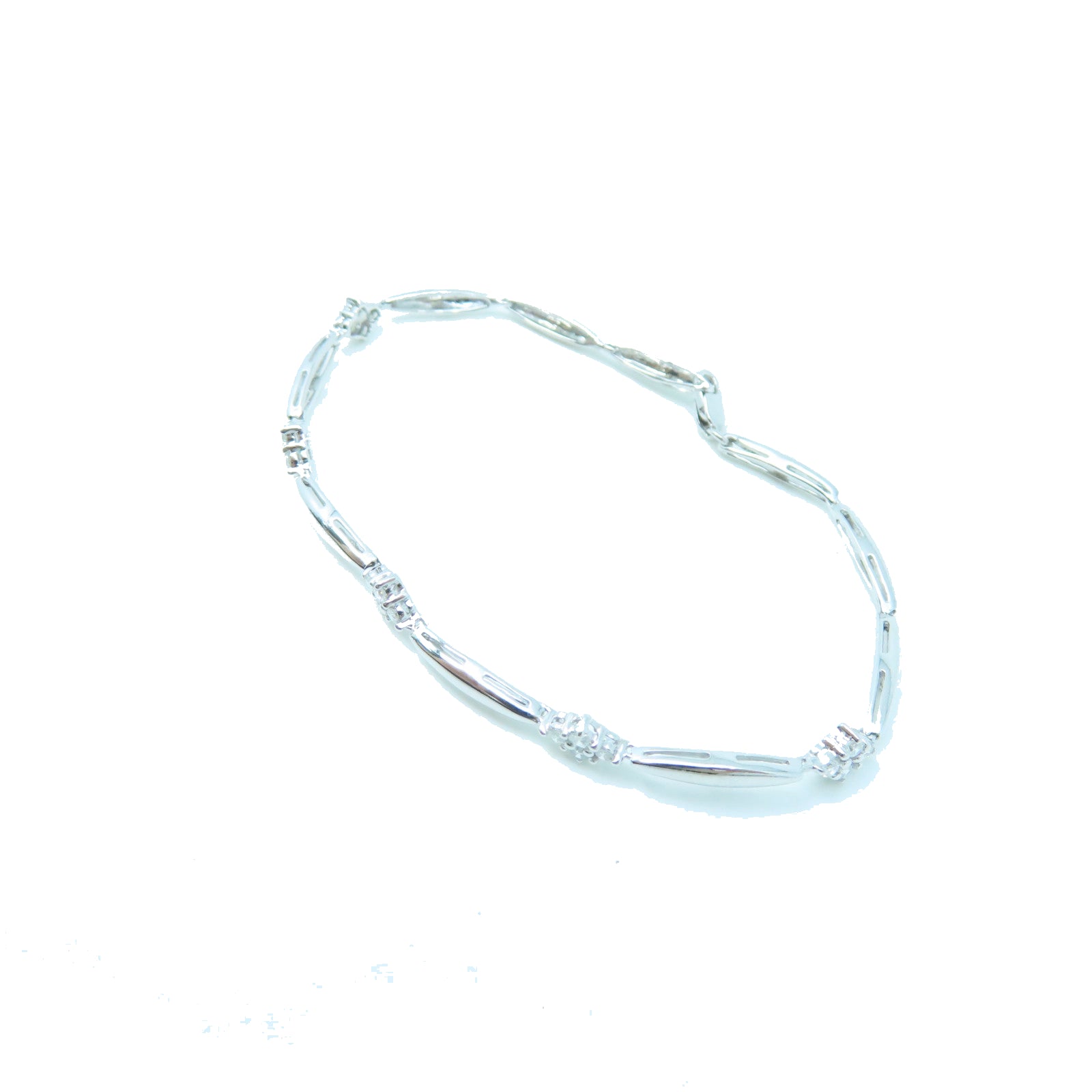 JEWELRY 18K白金Bracelet 0.52ct鑽石手鏈