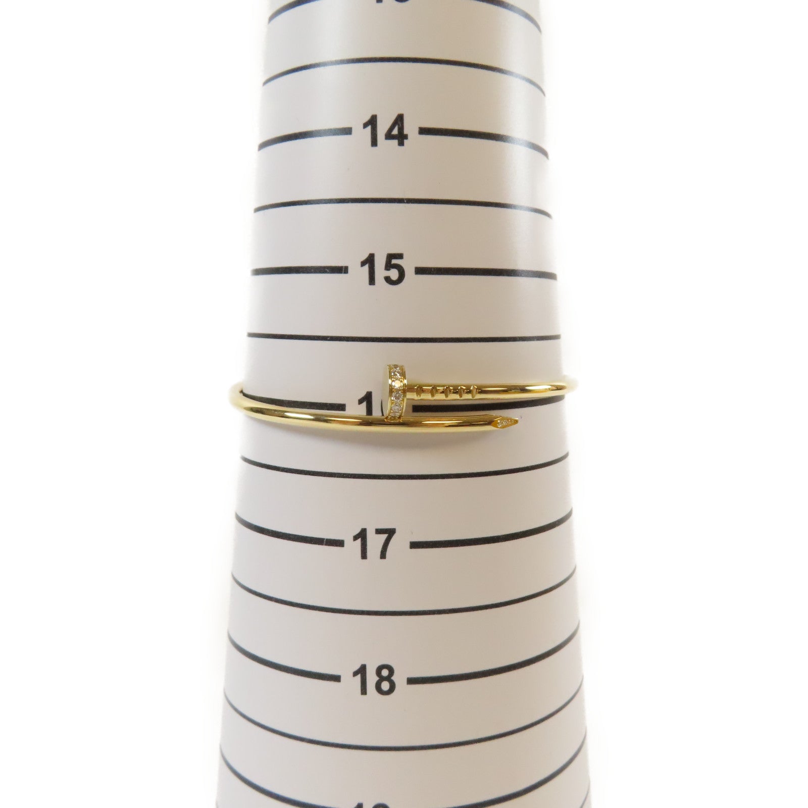 CARTIER 18K玫瑰金Juste Un Clou手鐲Cartier#17/#16cm