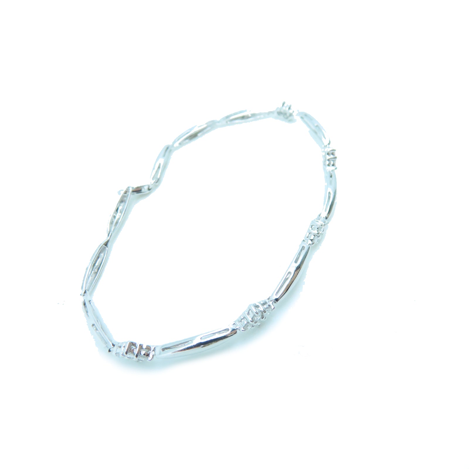 JEWELRY 18K白金Bracelet 0.52ct鑽石手鏈