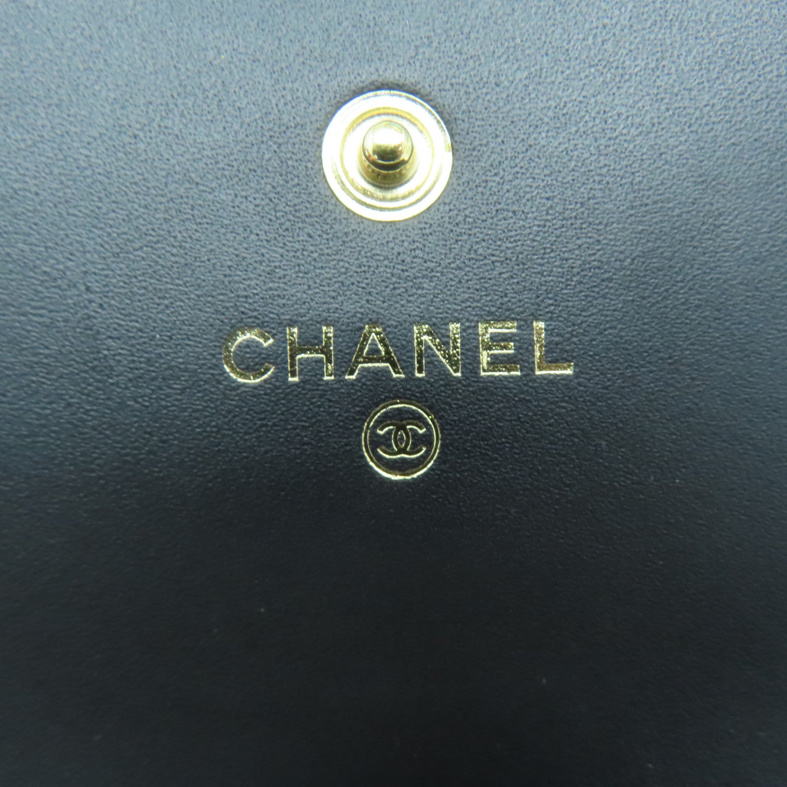 CHANEL Caviar皮革Long Wallet長錢包黑色