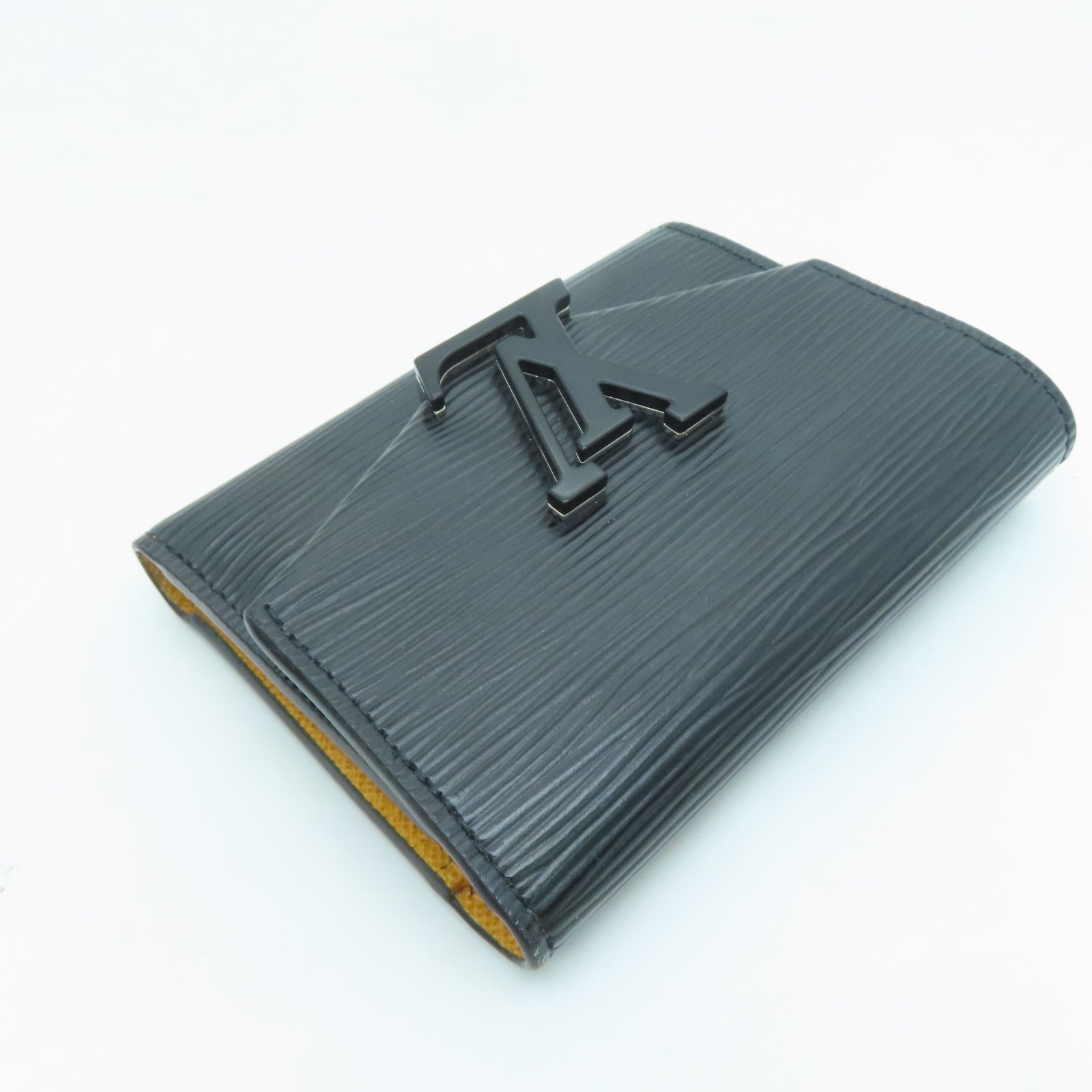 LOUIS VUITTON Epi Grenelle Wallet银扣钱包黑色