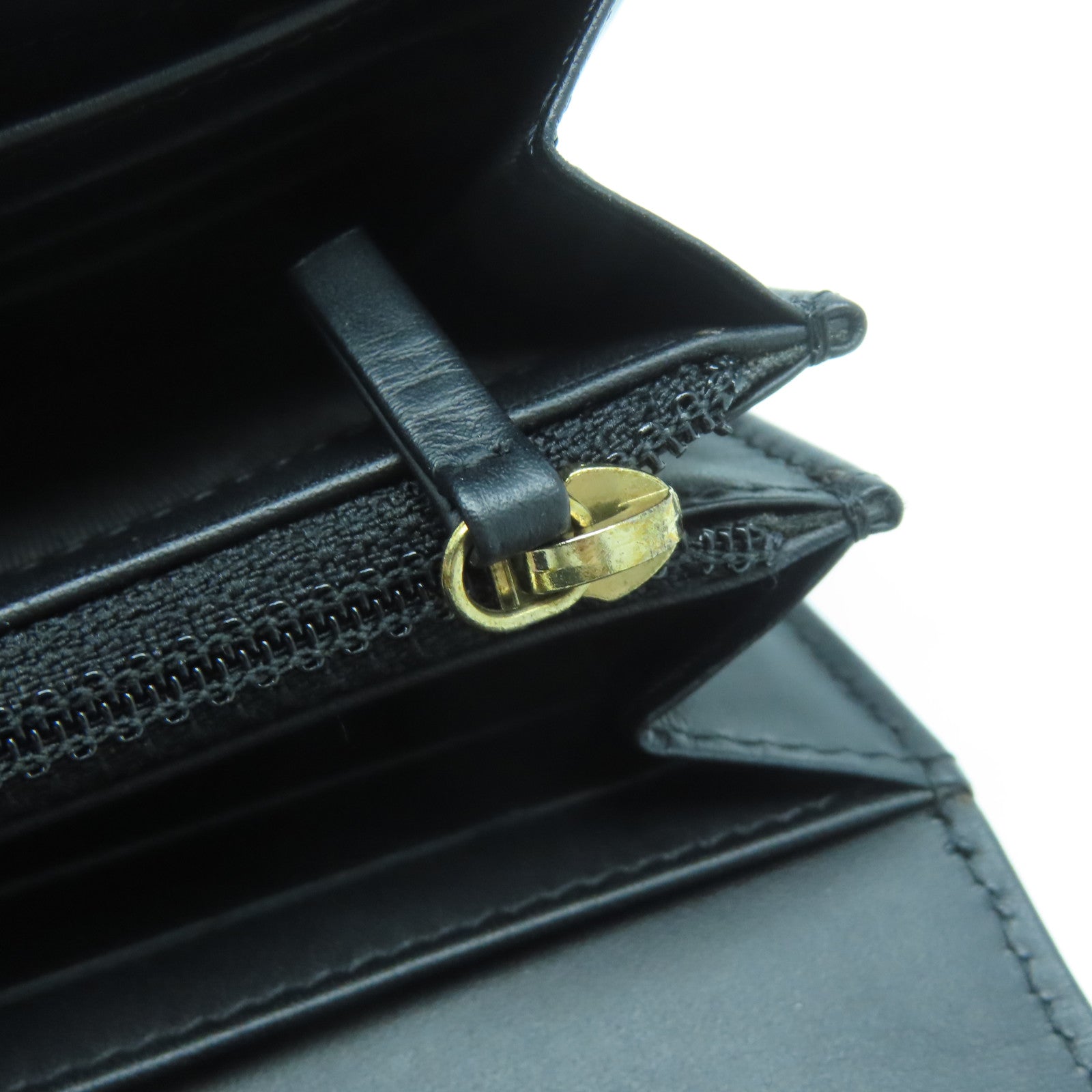 CHANEL Caviar皮革Long Wallet長錢包黑色