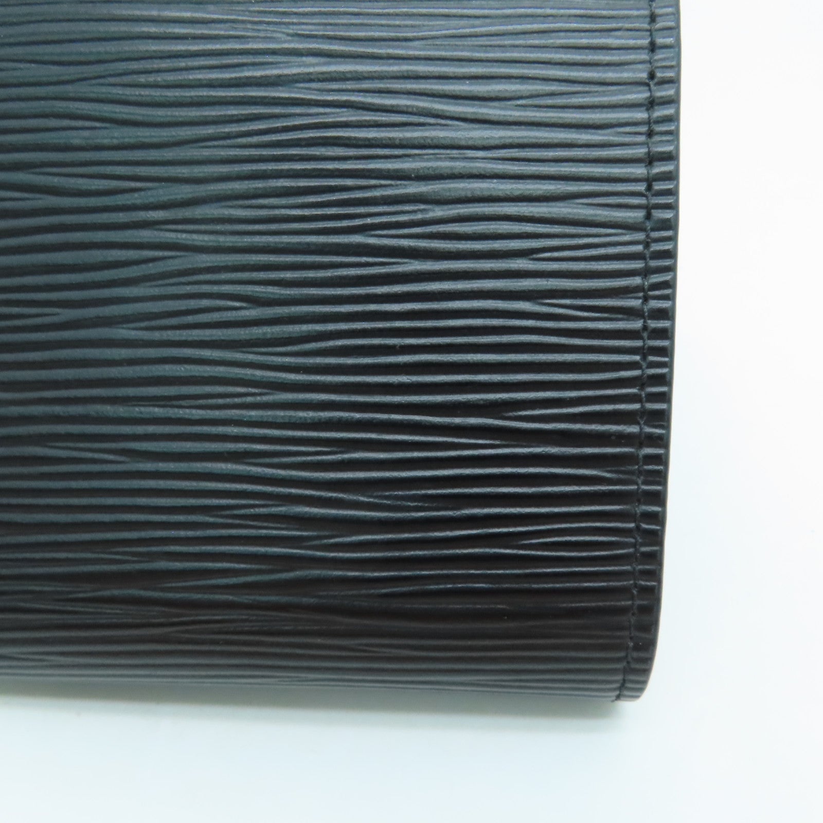 LOUIS VUITTON Epi Grenelle Wallet银扣钱包黑色