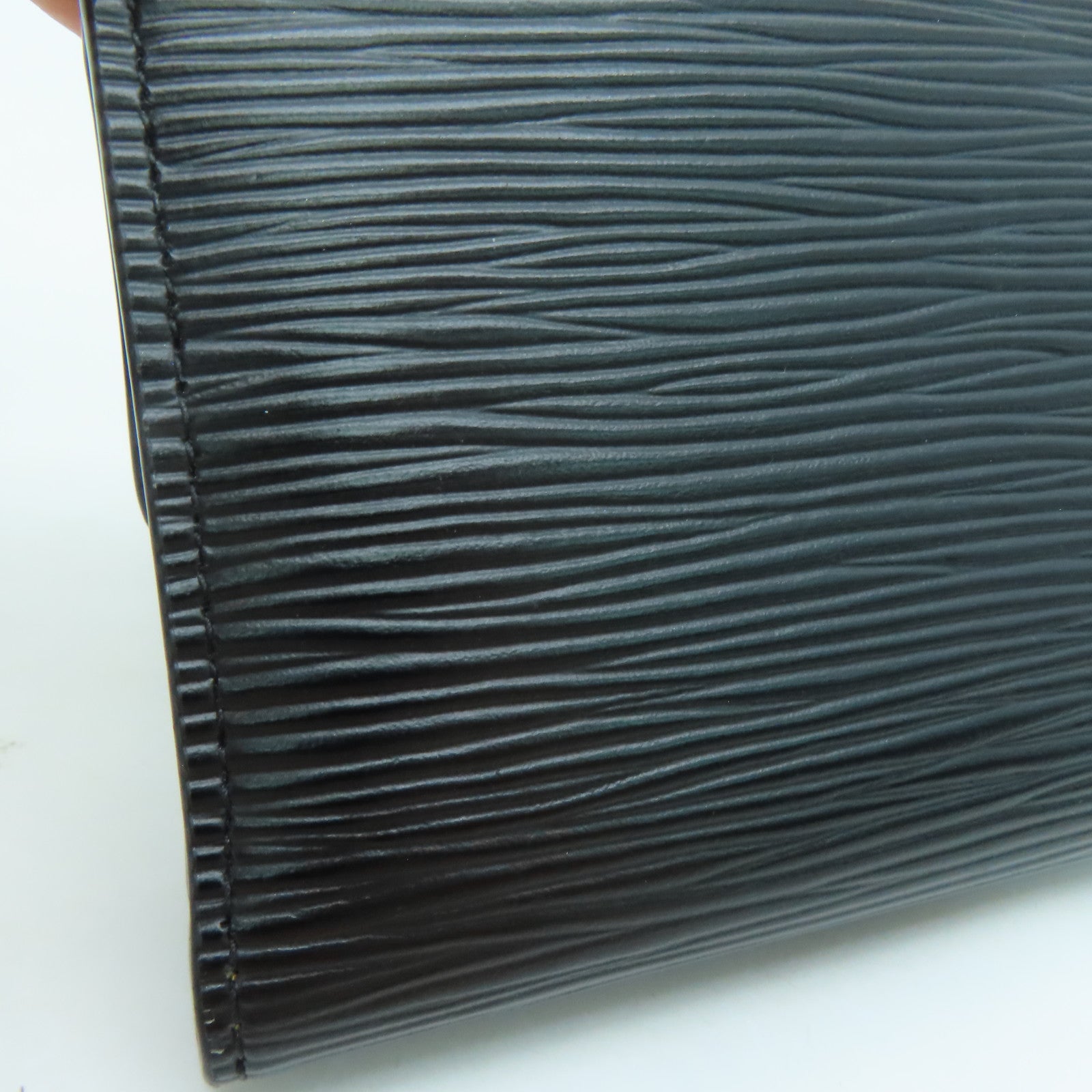 LOUIS VUITTON Epi Grenelle Wallet银扣钱包黑色