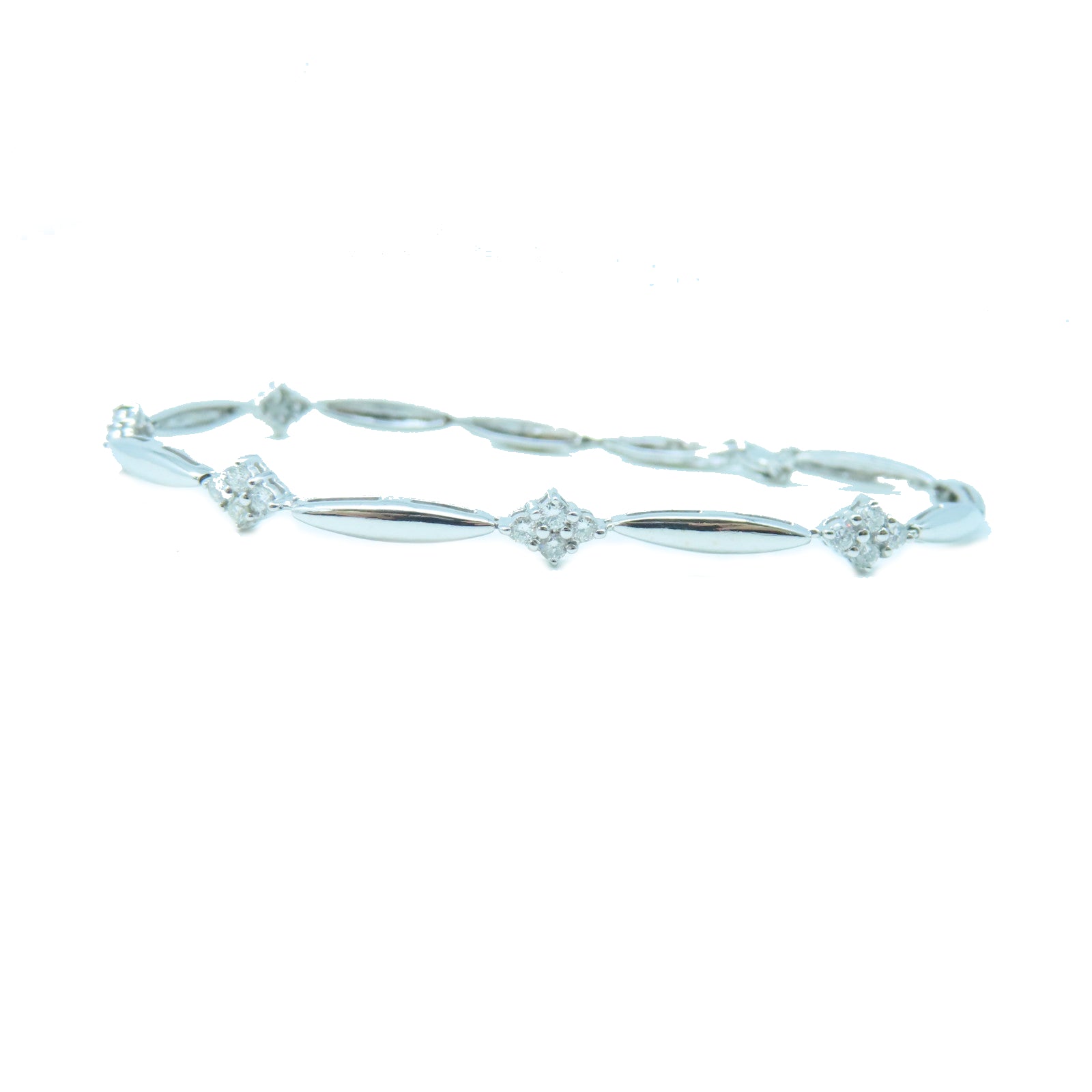 JEWELRY 18K白金Bracelet 0.52ct鑽石手鏈