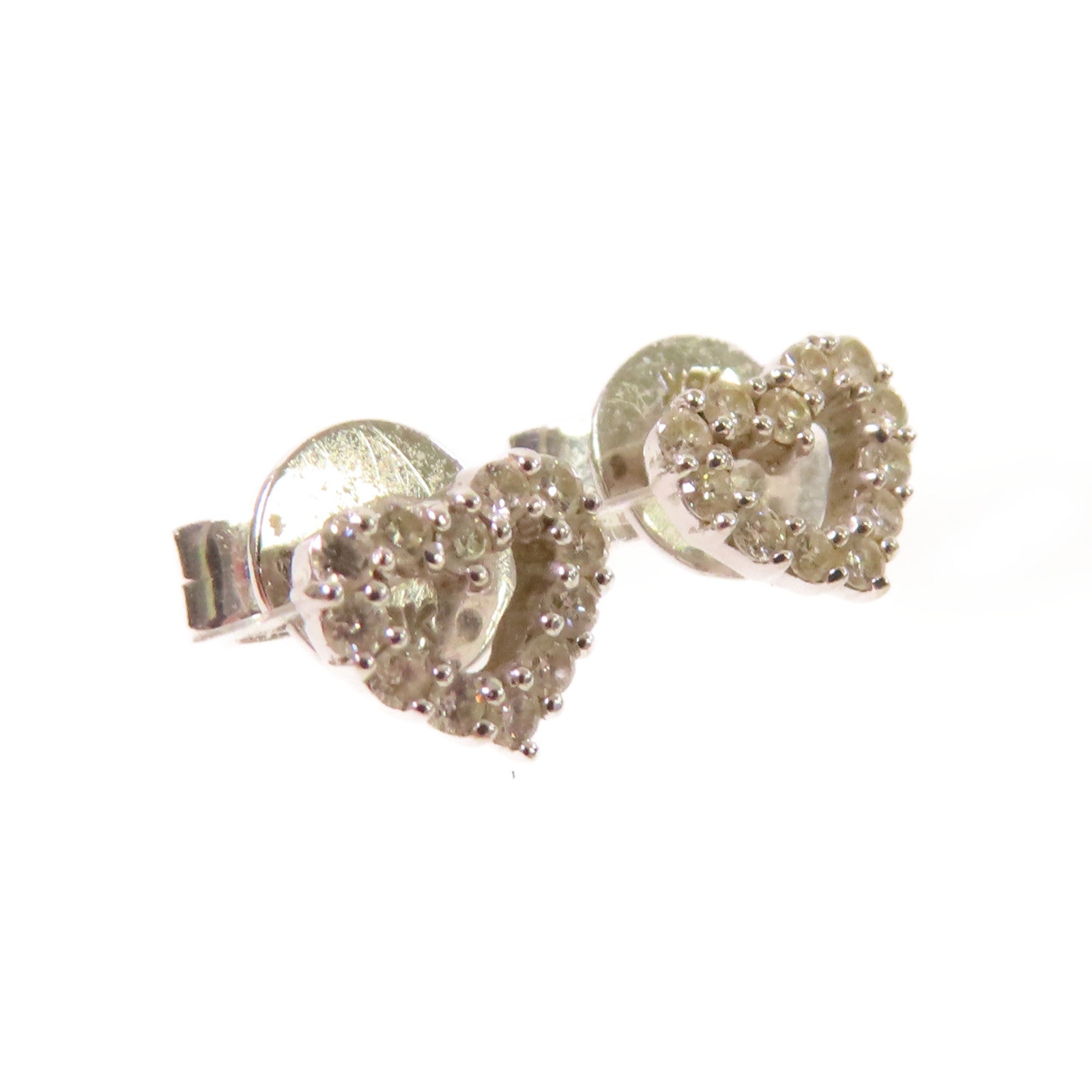 JEWELRY 18K白金/0.11ct鑽石Diamond Earrings耳環
