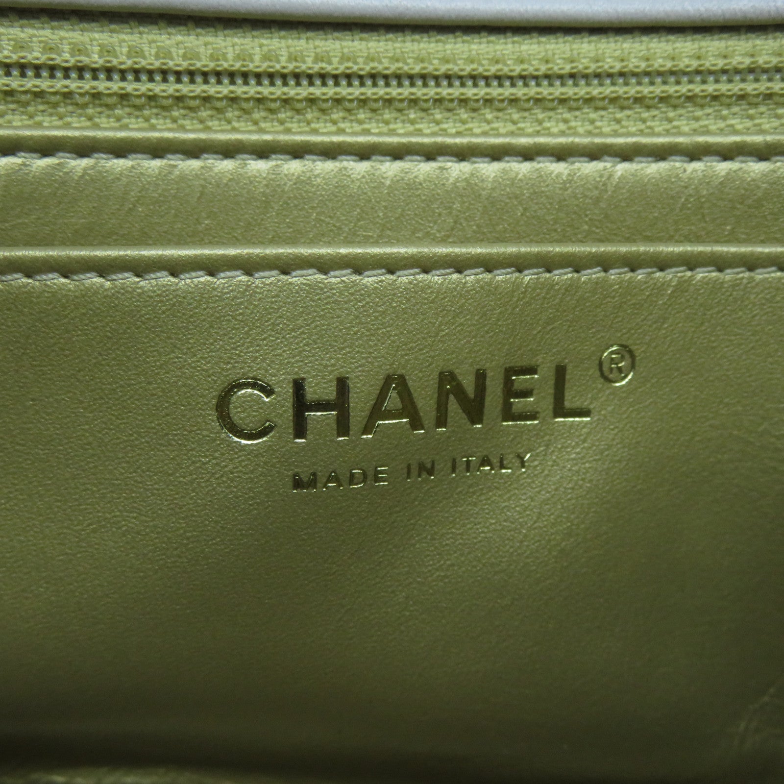 CHANEL 菱格羊皮皮革Mini 20 Gold Ball金扣鏈帶肩背袋淺紫色