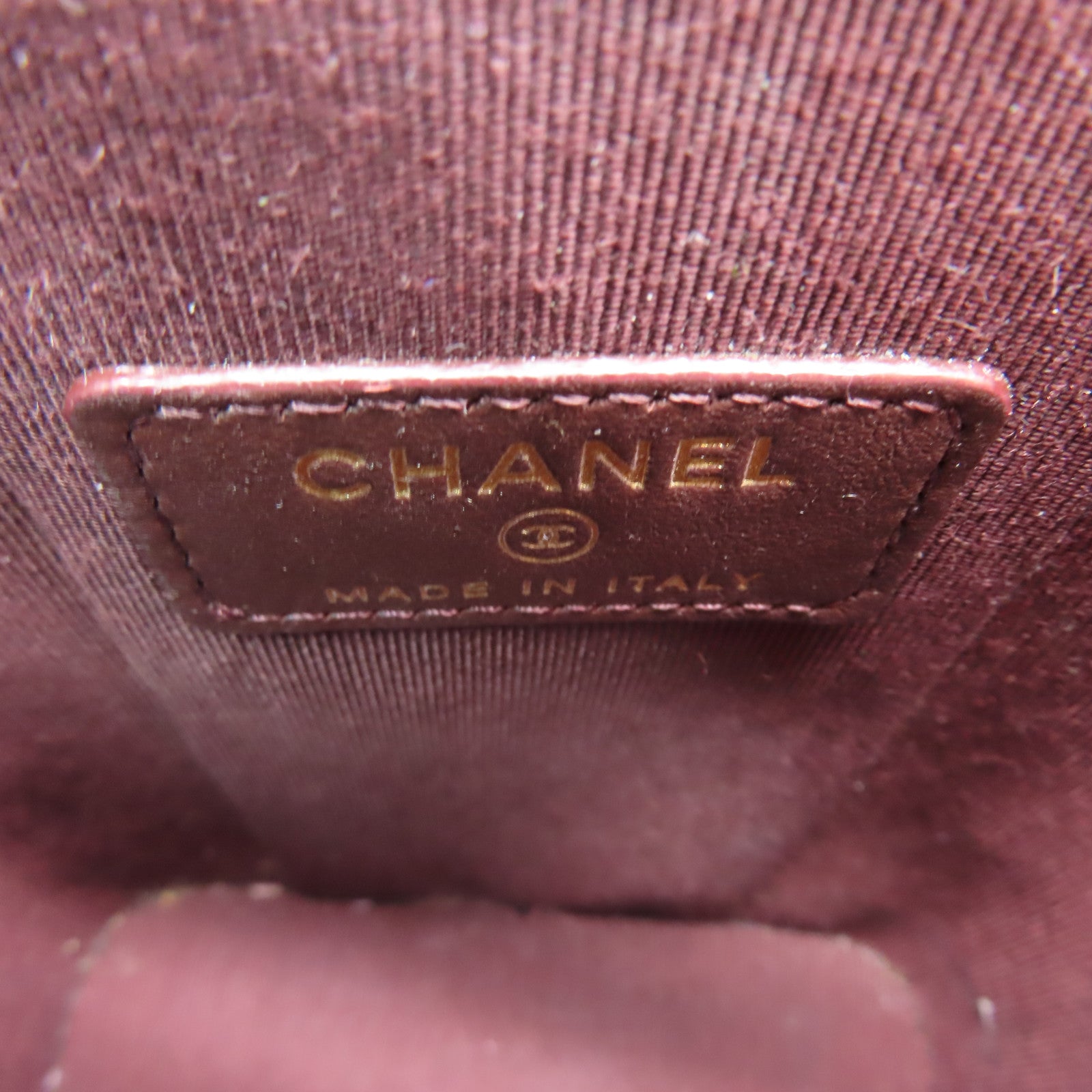 CHANEL 菱格Caviar皮革Chain Shoulder金扣鏈帶肩背袋黑色