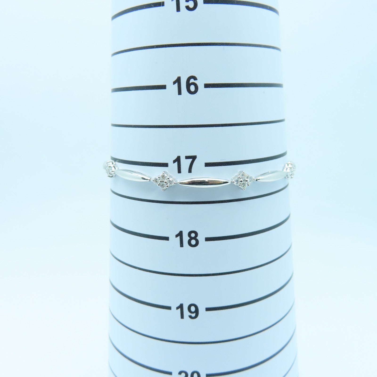 JEWELRY 18K白金Bracelet 0.52ct鑽石手鏈