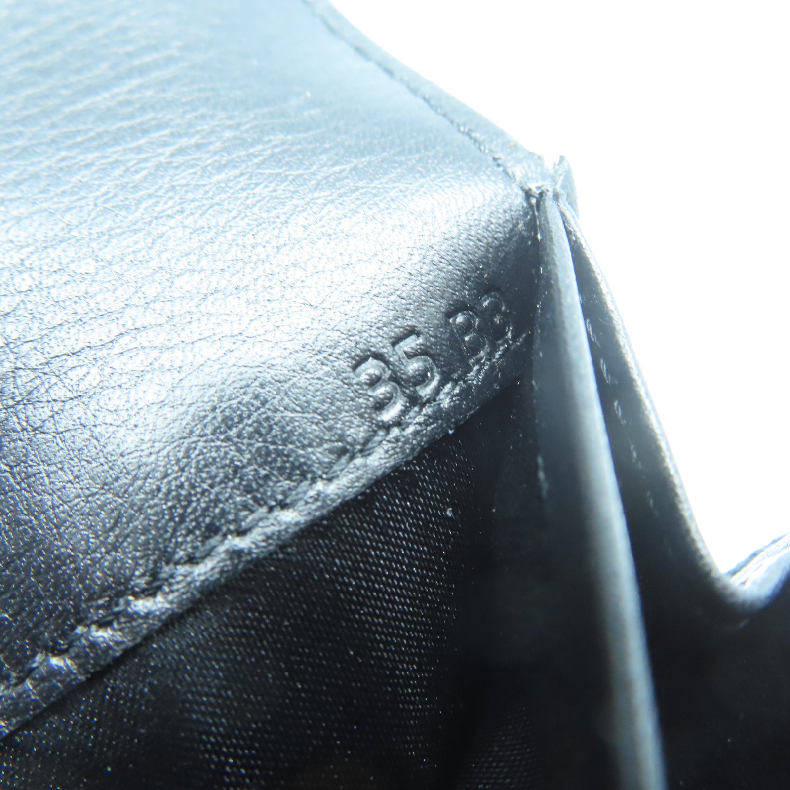 TOD’S 牛皮皮革Card Holder銀扣卡片包黑色