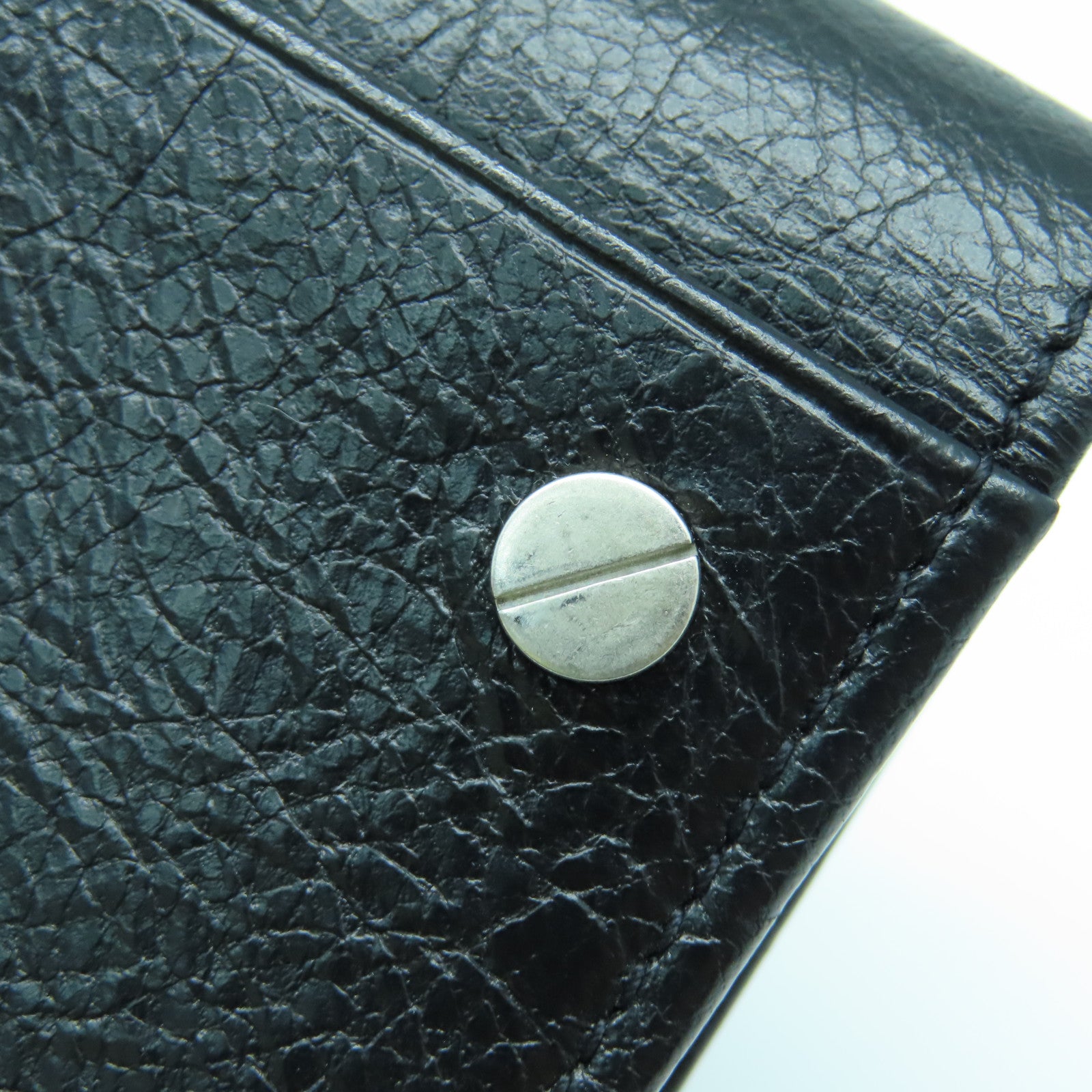 BALENCIAGA 牛皮皮革Wallet钱包黑色