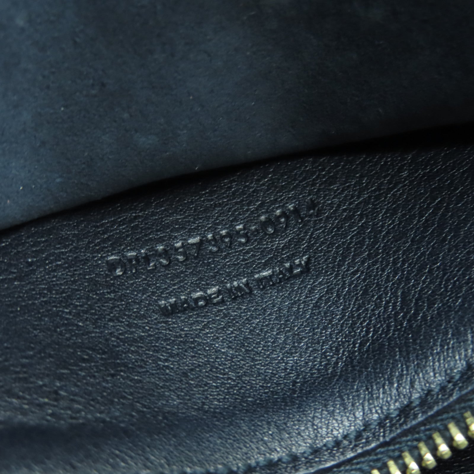 SAINT LAURENT 牛皮皮革2 Way Shoulder Bag金扣手挽肩背兩用袋深藍色
